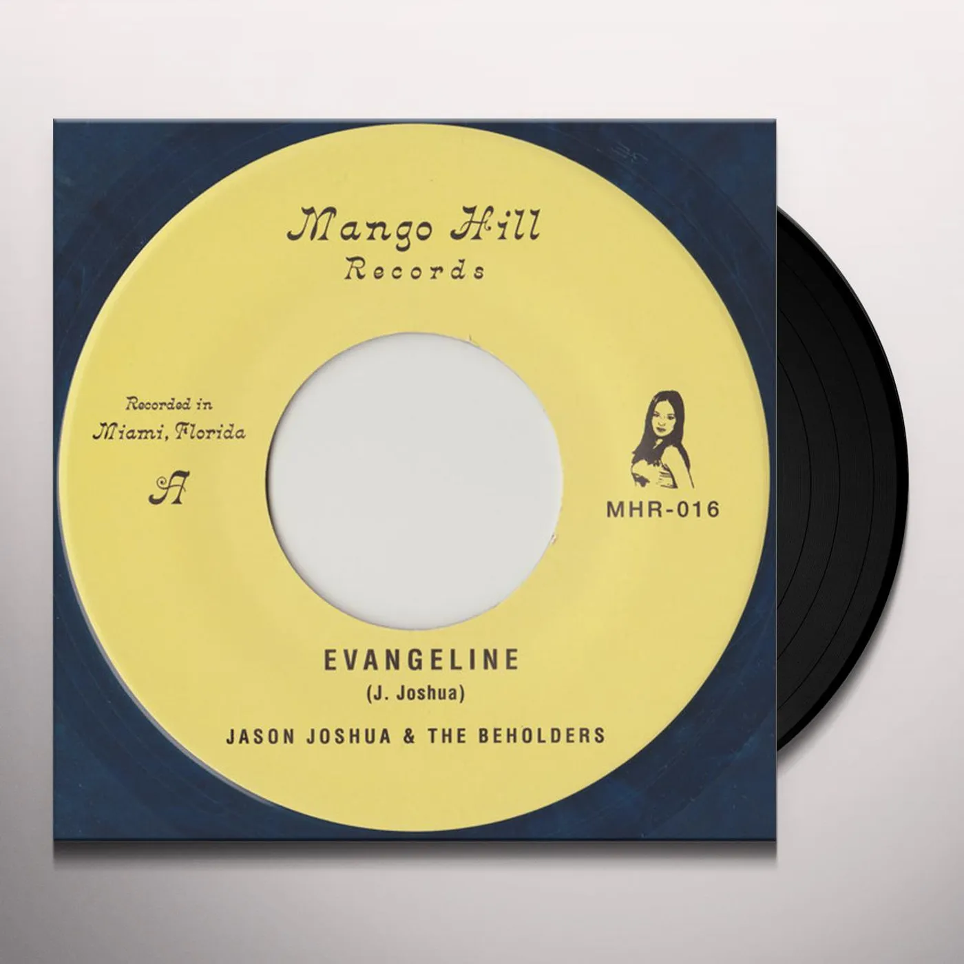 Jason Joshua / The Beholders EVANGELINE / LITTLE DID I KNOW Vinyl Record