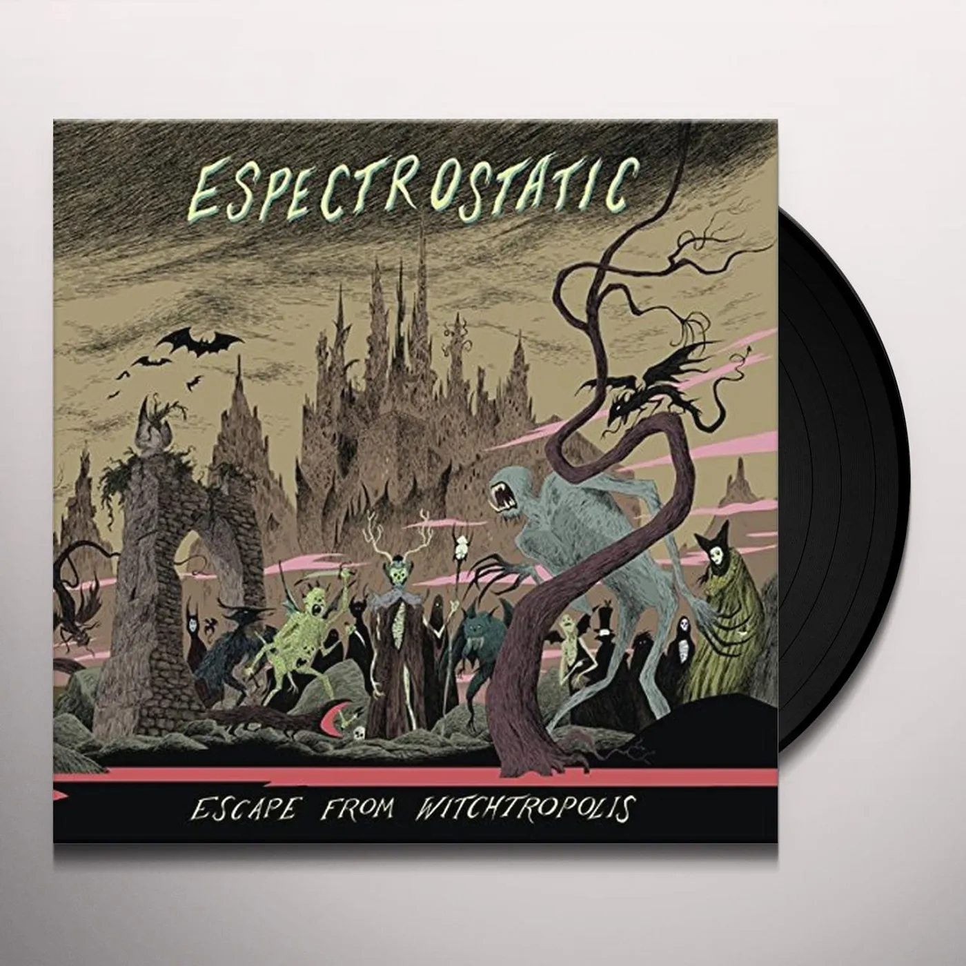 Espectrostatic Escape from Witchtropolis Vinyl Record