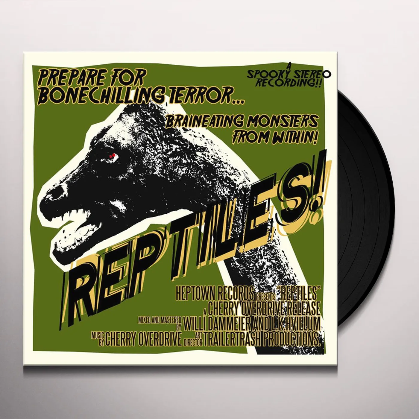 Cherry Overdrive Reptiles Vinyl Record