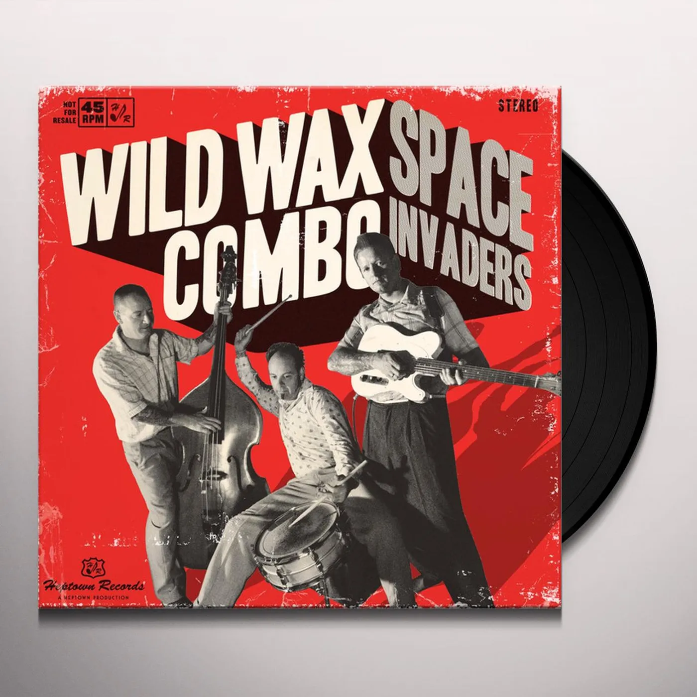 Wild Wax Combo Space Invaders Vinyl Record