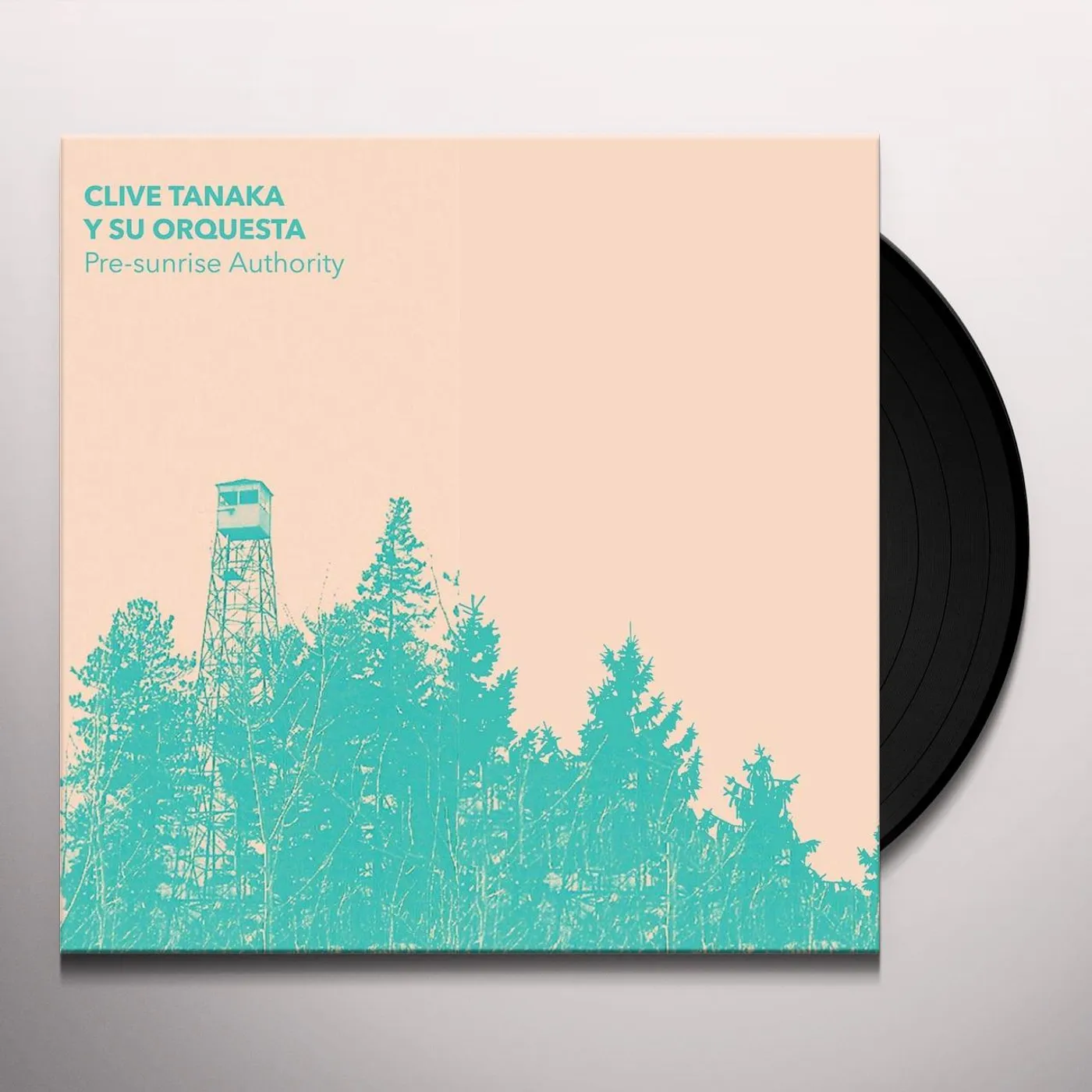 Clive Tanaka y su orquesta PRE-SUNRISE AUTHORITY (CLEAR VINYL/DL CARD) Vinyl Record
