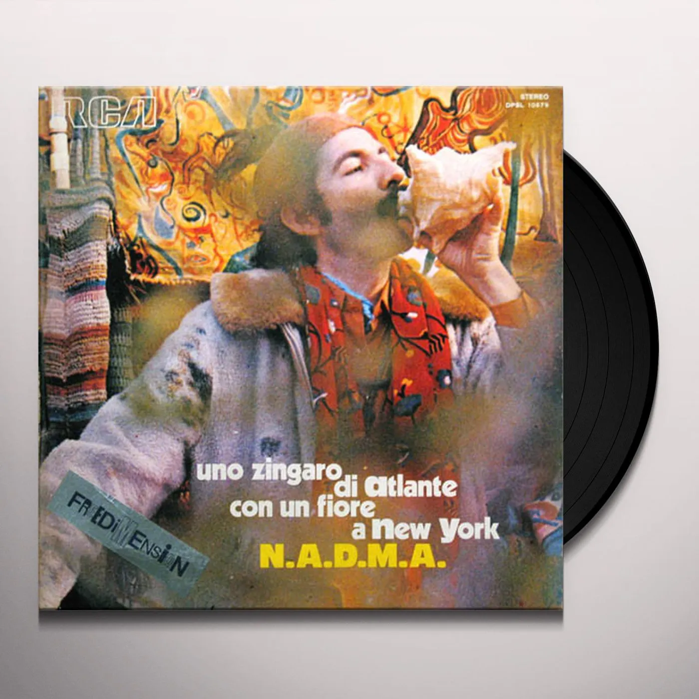 N.A.D.M.A. Uno Zingaro Di Atlante Con Un Fiore A New York Vinyl Record