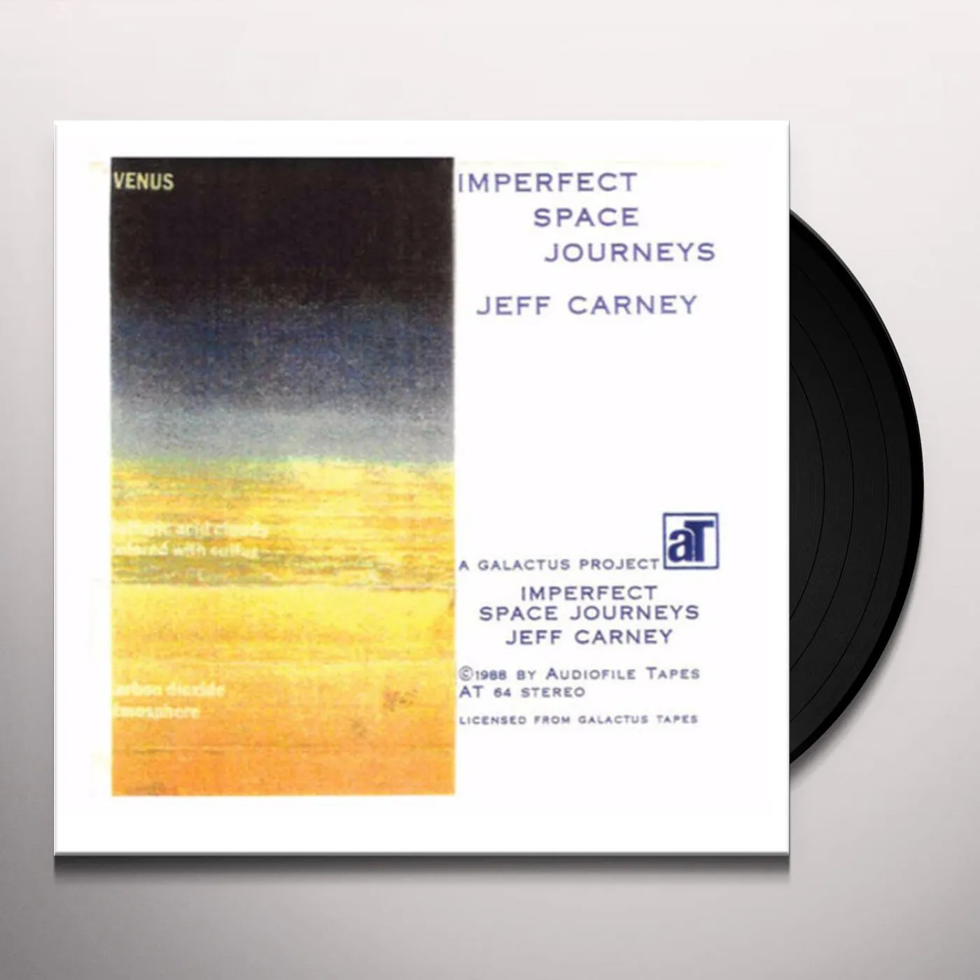 Jeff Carney IMPERFECT SPACE JOURNEYS Vinyl Record