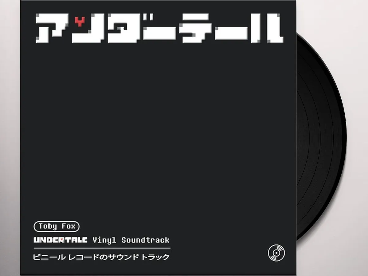Undertale レコード　LP Toby Fox: Undertale Complete Soundtrack (Colored Vinyl