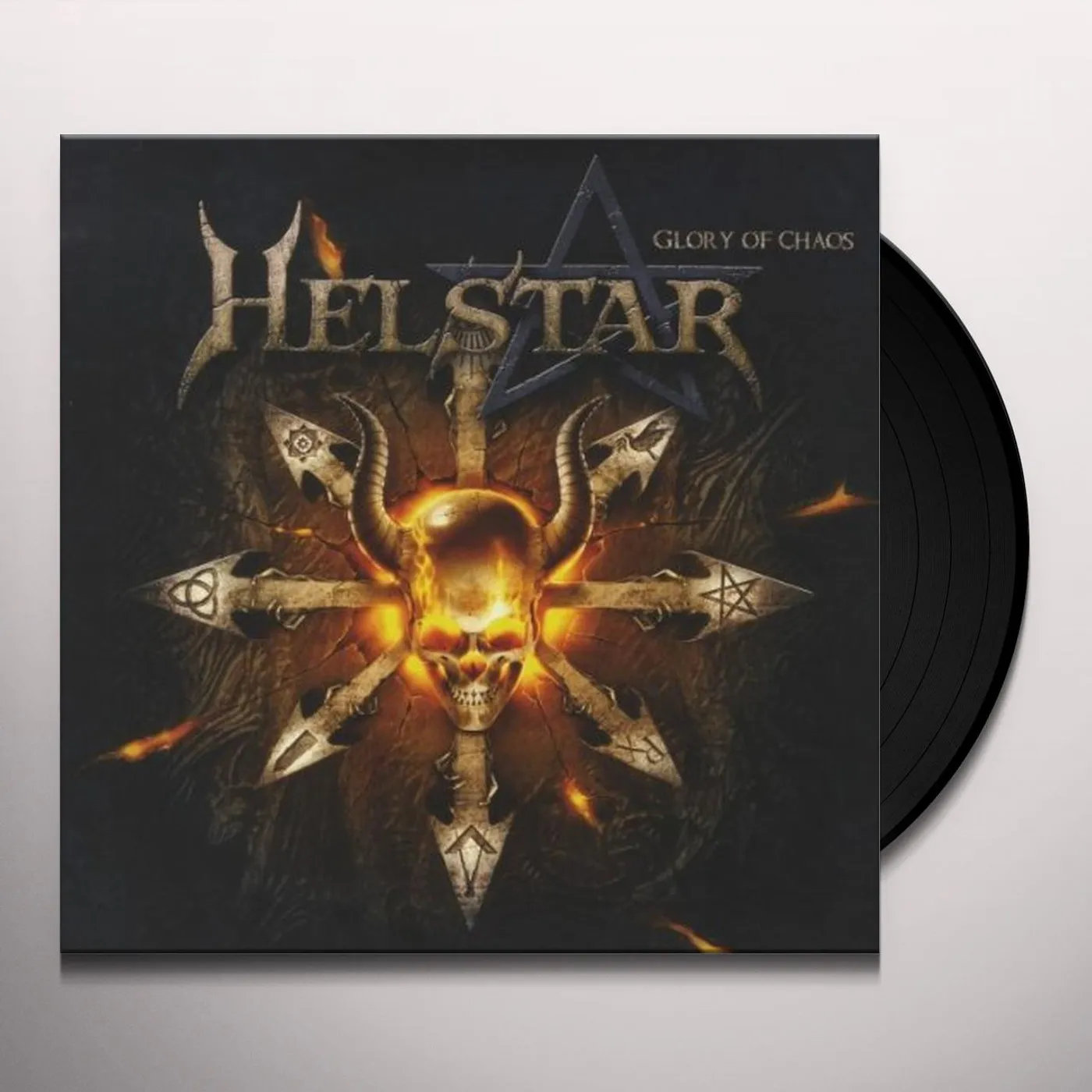 Helstar Glory Of Chaos Vinyl Record