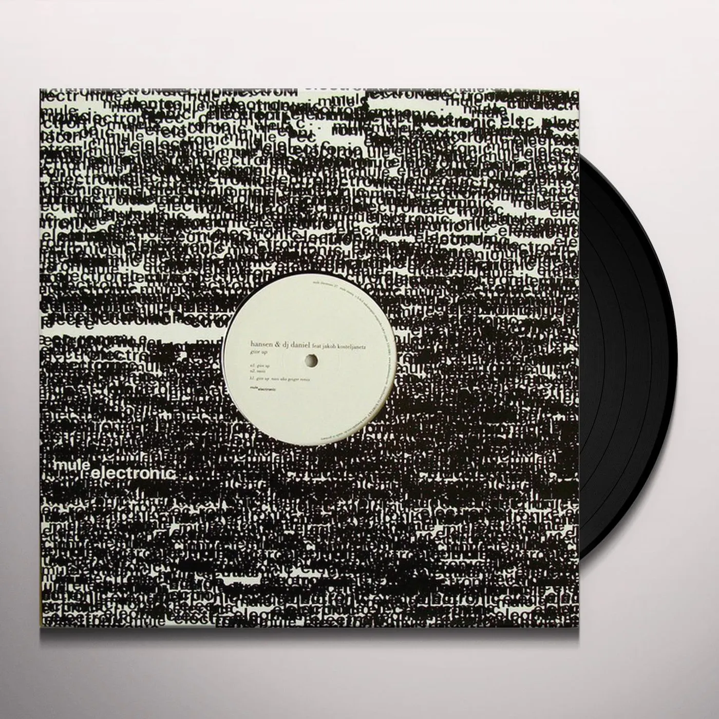 Hansen & DJ Daniel GIVE UP Vinyl Record