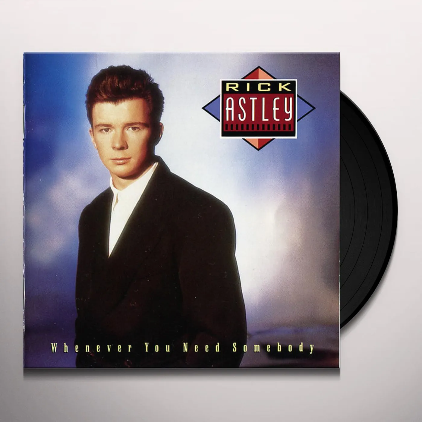 Rick Astley Whenever You Need Somebody Vinyl Record