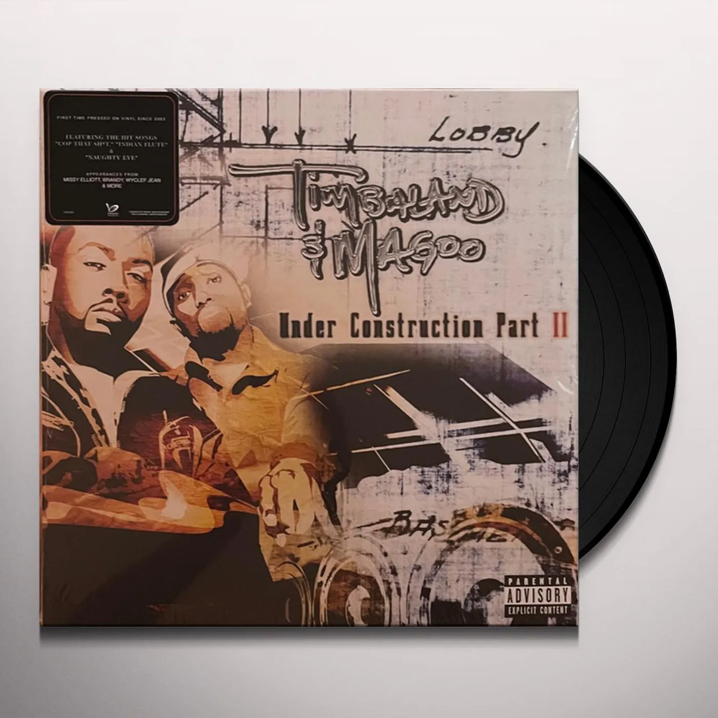 Timbaland & Magoo UNDER CONSTRUCTION II Vinyl Record