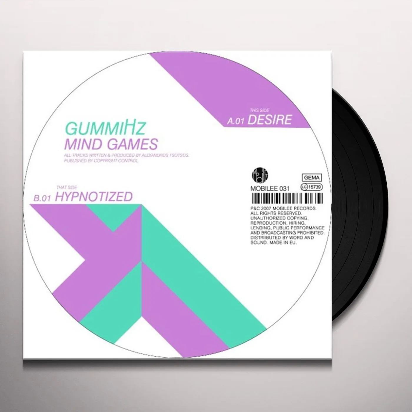 GummiHz Mind Games Vinyl Record