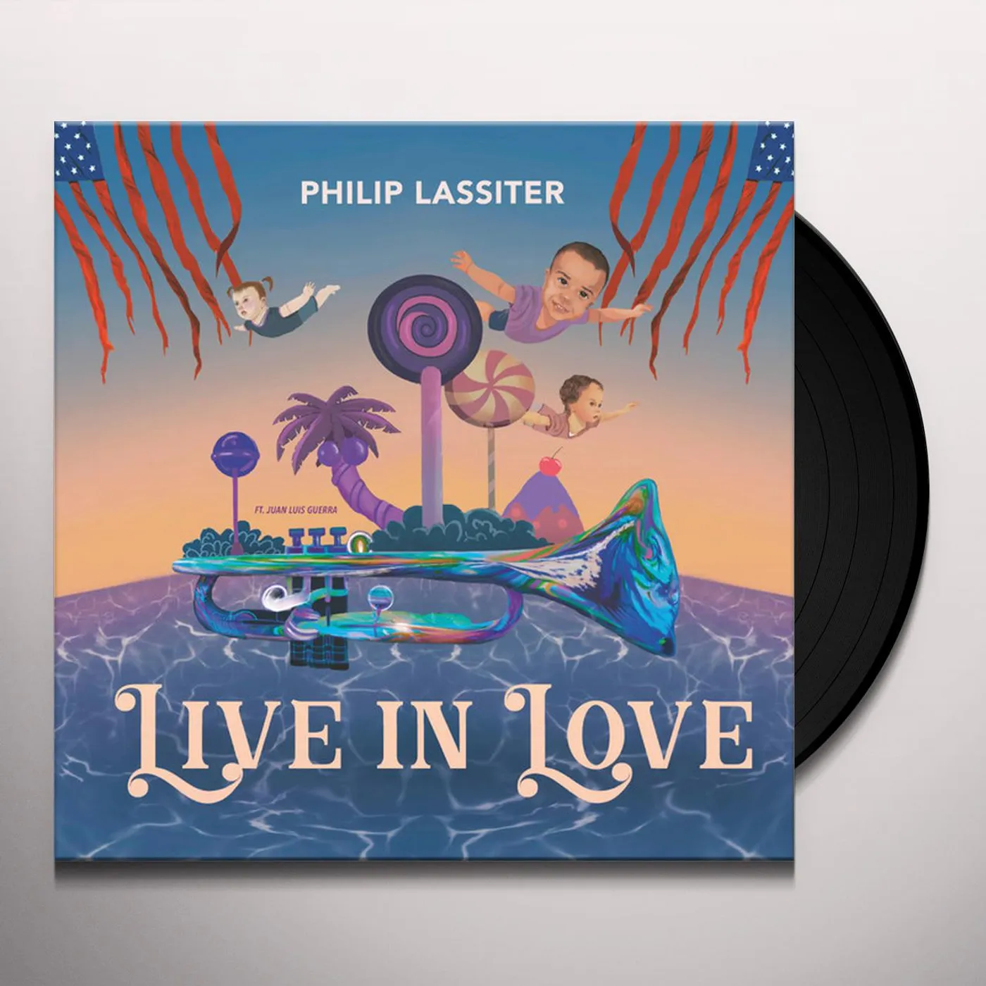 Philip Lassiter LIVE IN LOVE (2LP) Vinyl Record