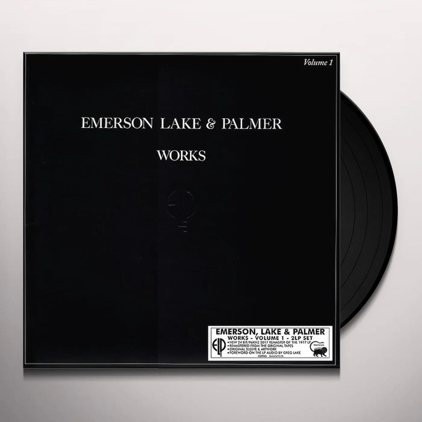 Emerson, Lake & Palmer WORKS VOL 1 Vinyl Record