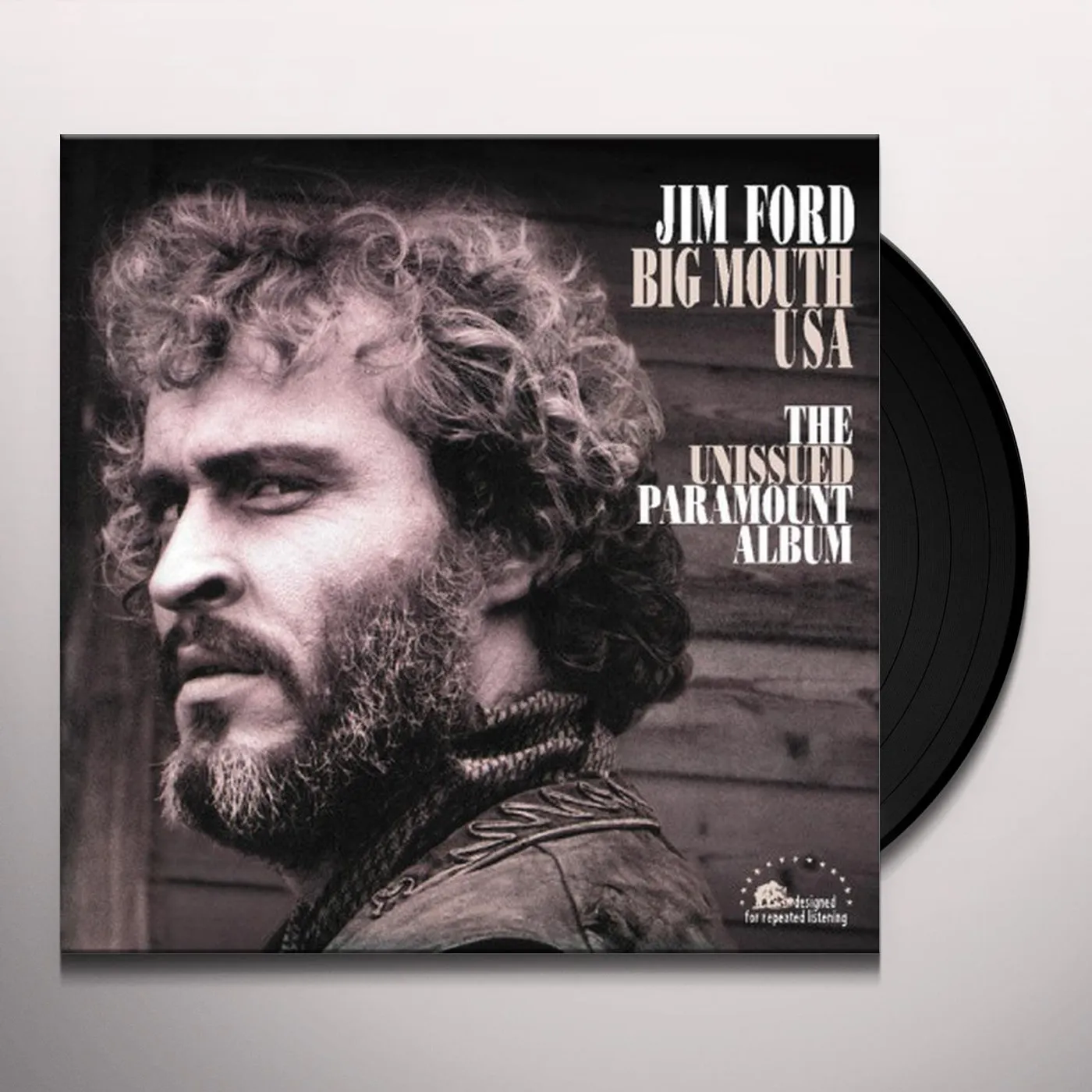 Jim Ford BIG MOUTH USA-UNISSUED PARAMOUNT ALBUM Vinyl Record