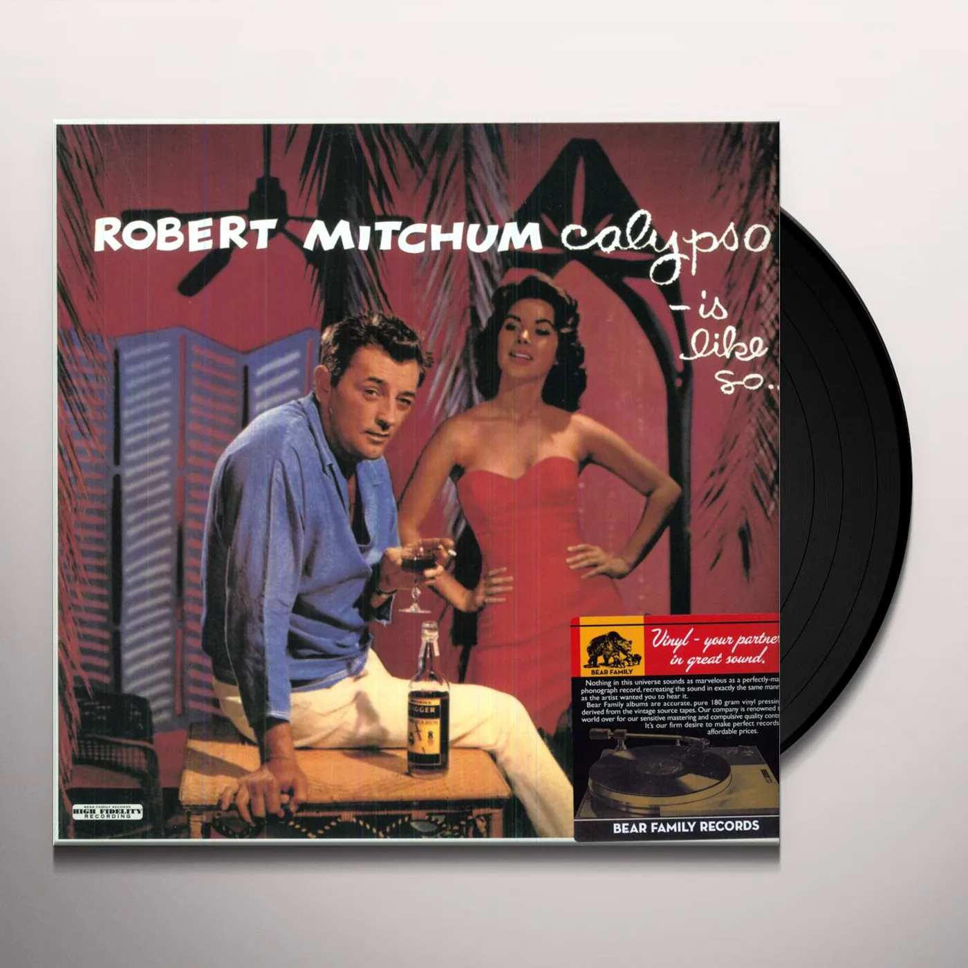 Robert Mitchum CALYPSO IS LIKE SO Vinyl Record