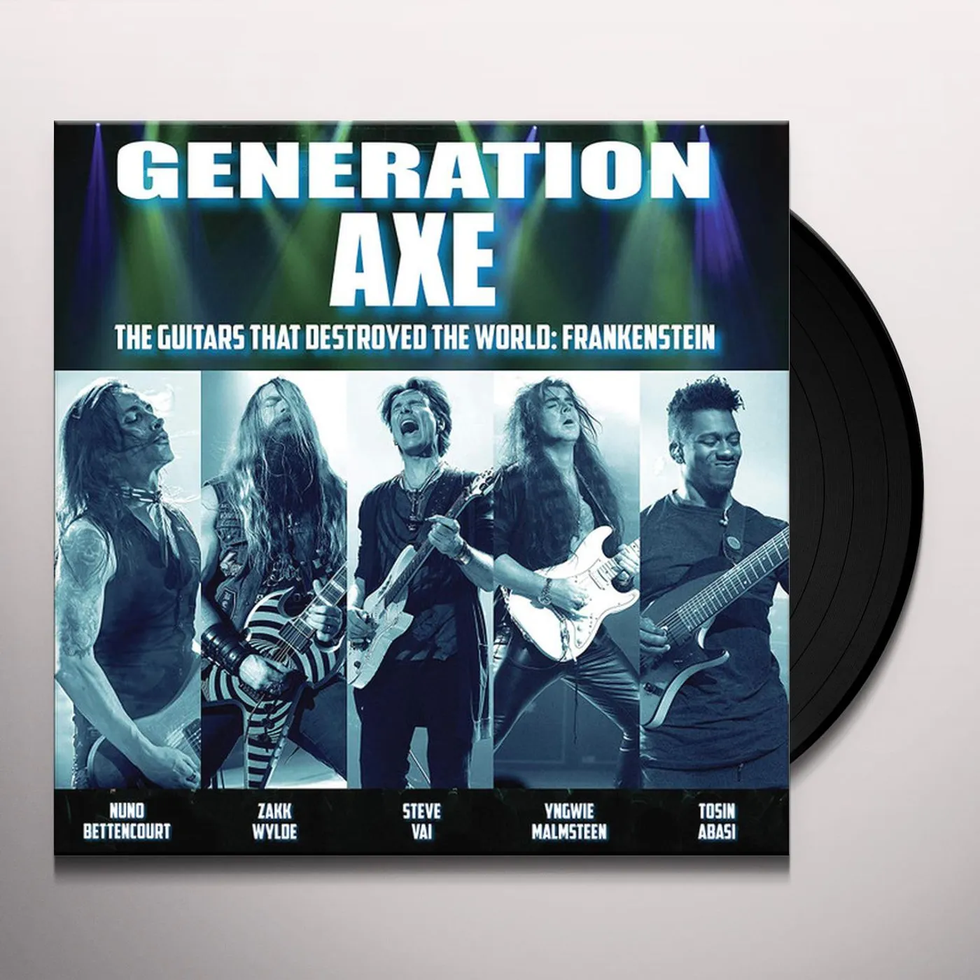 Various Artists  GENERATION AXE: GUITARS THAT DESTROYED THAT WORLD (SPLATTER COLOR VINYL) Vinyl Record
