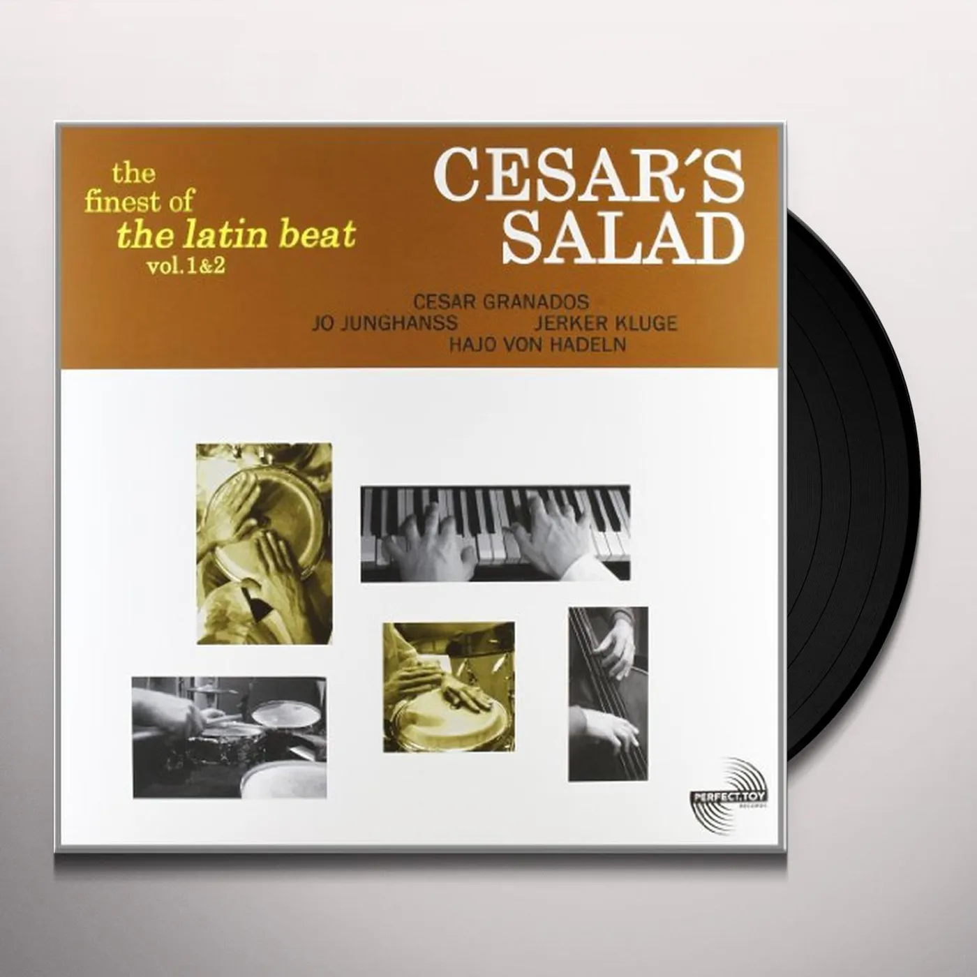 Cesars Salad VOL. 1-2-FINEST OF THE LATIN BEAT Vinyl Record - UK Release