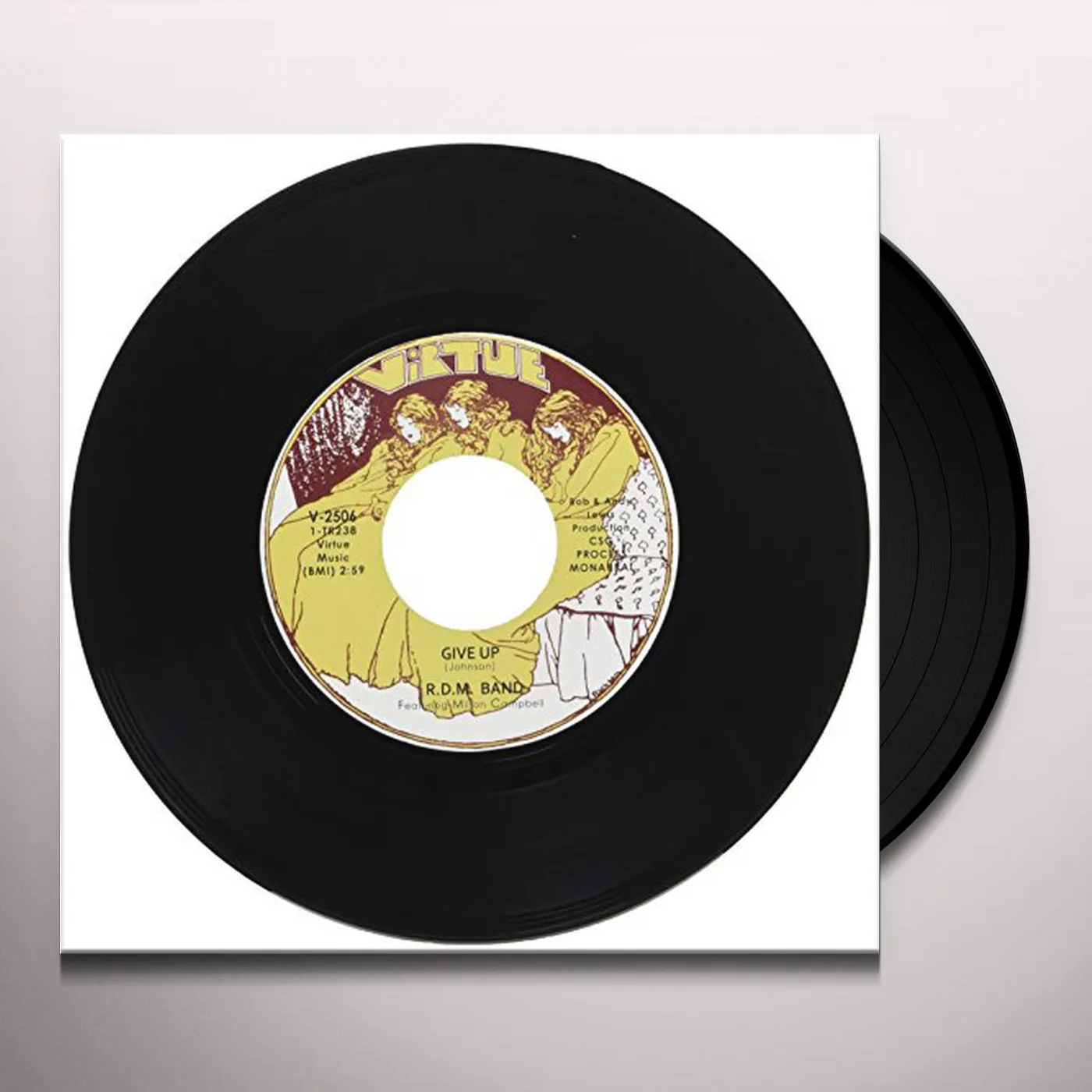 RDM Band GIVE UP Vinyl Record