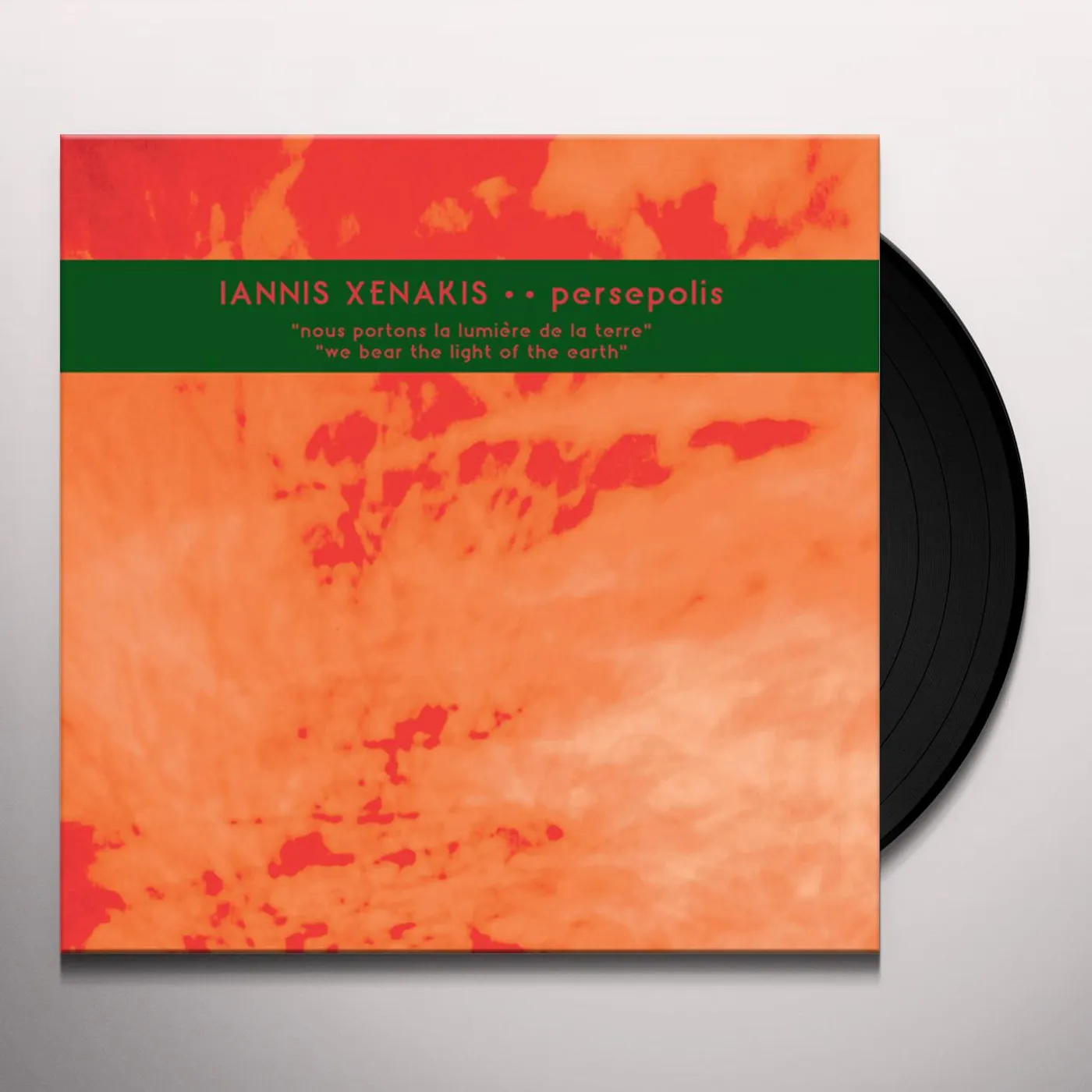 Xenakis Persepolis Vinyl Record