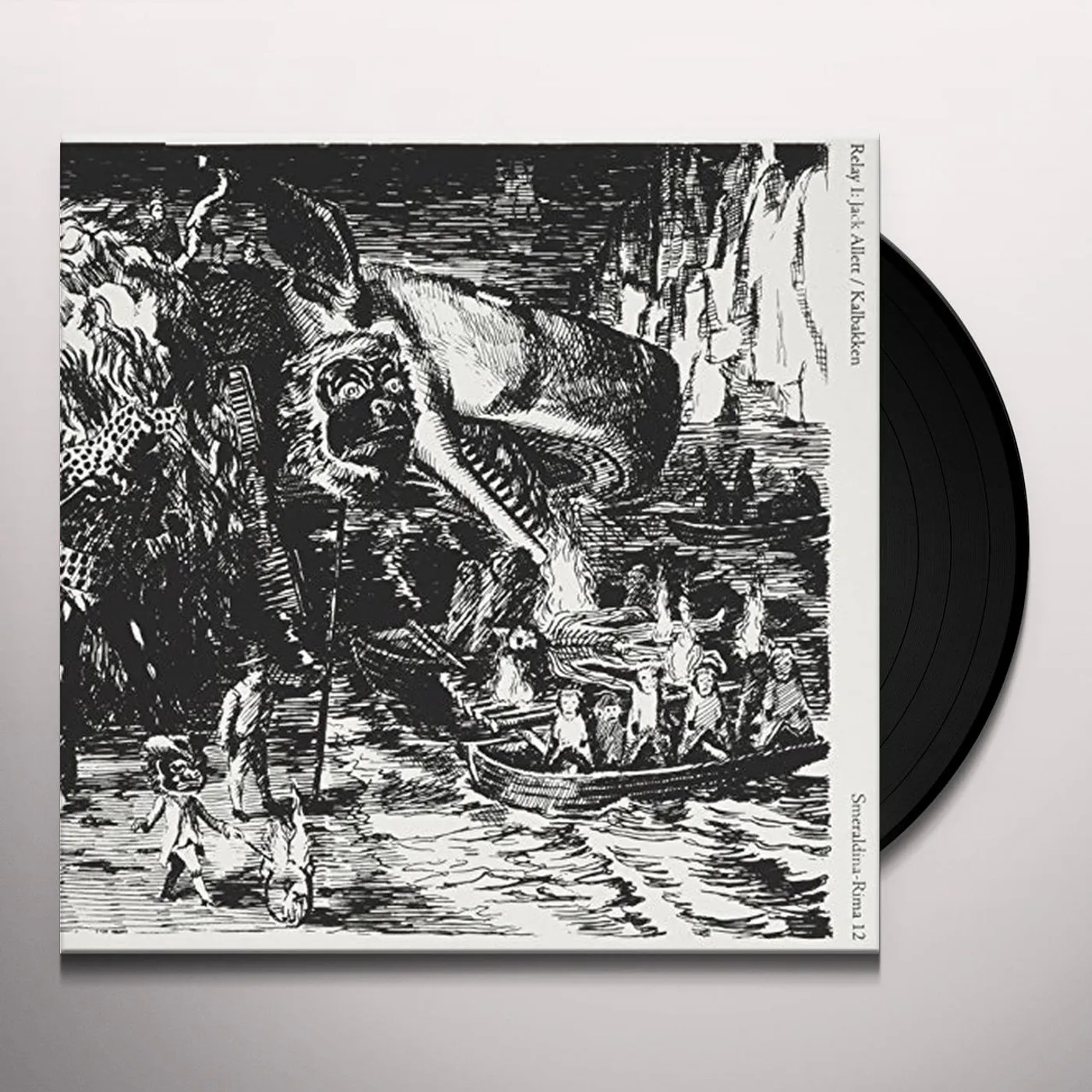 Jack Allett RELAY 1/KALBAKKEN Vinyl Record