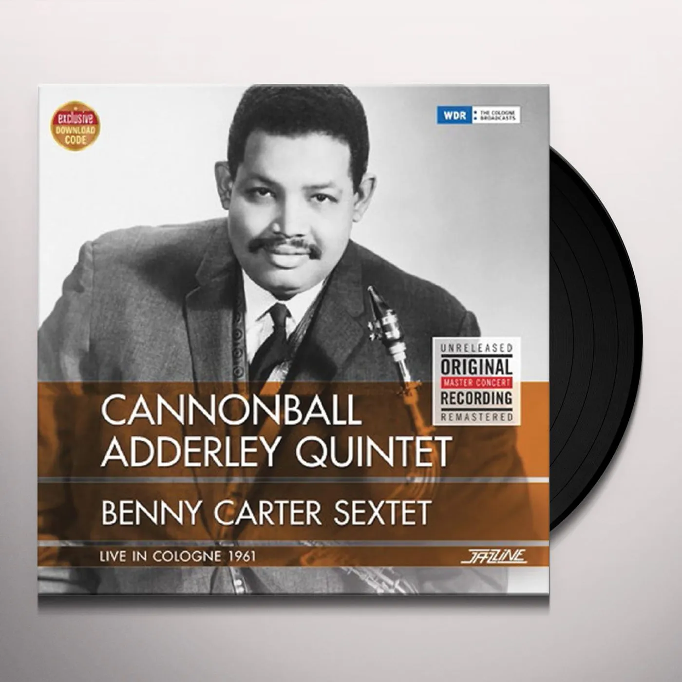 Cannonball Adderley LIVE IN COLOGNE 1961 + BENNY CARTER SEXTET Vinyl Record - Spain Release