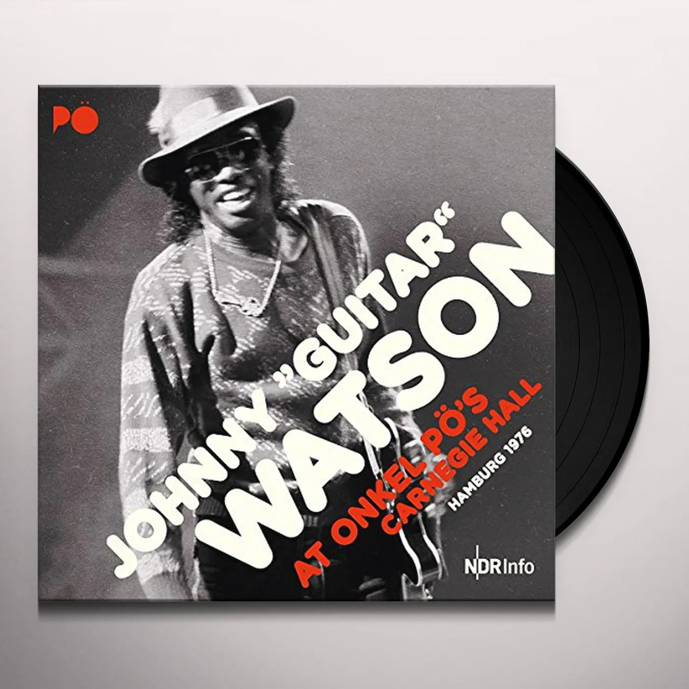Johnny "Guitar" Watson AT ONKEL PO'S CARNEGIE HALL HAMBURG 1976 Vinyl Record