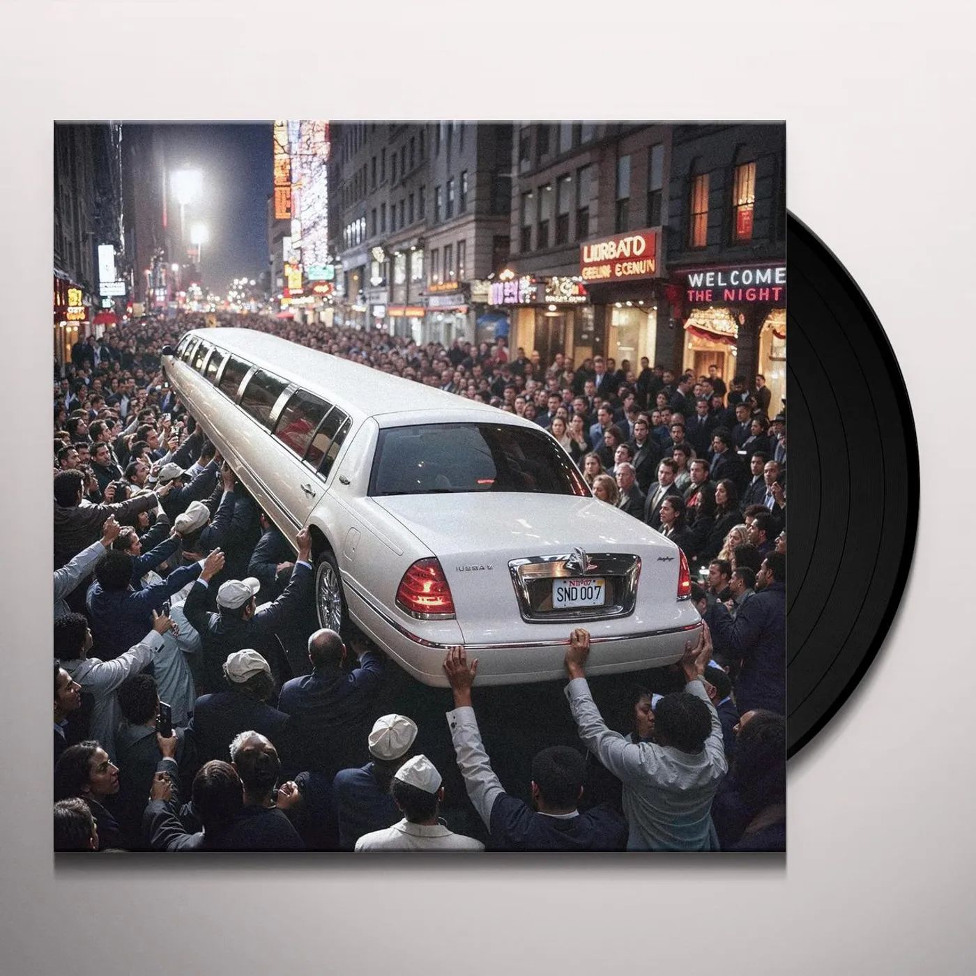 Sad Night Dynamite Welcome The Night Vinyl Record