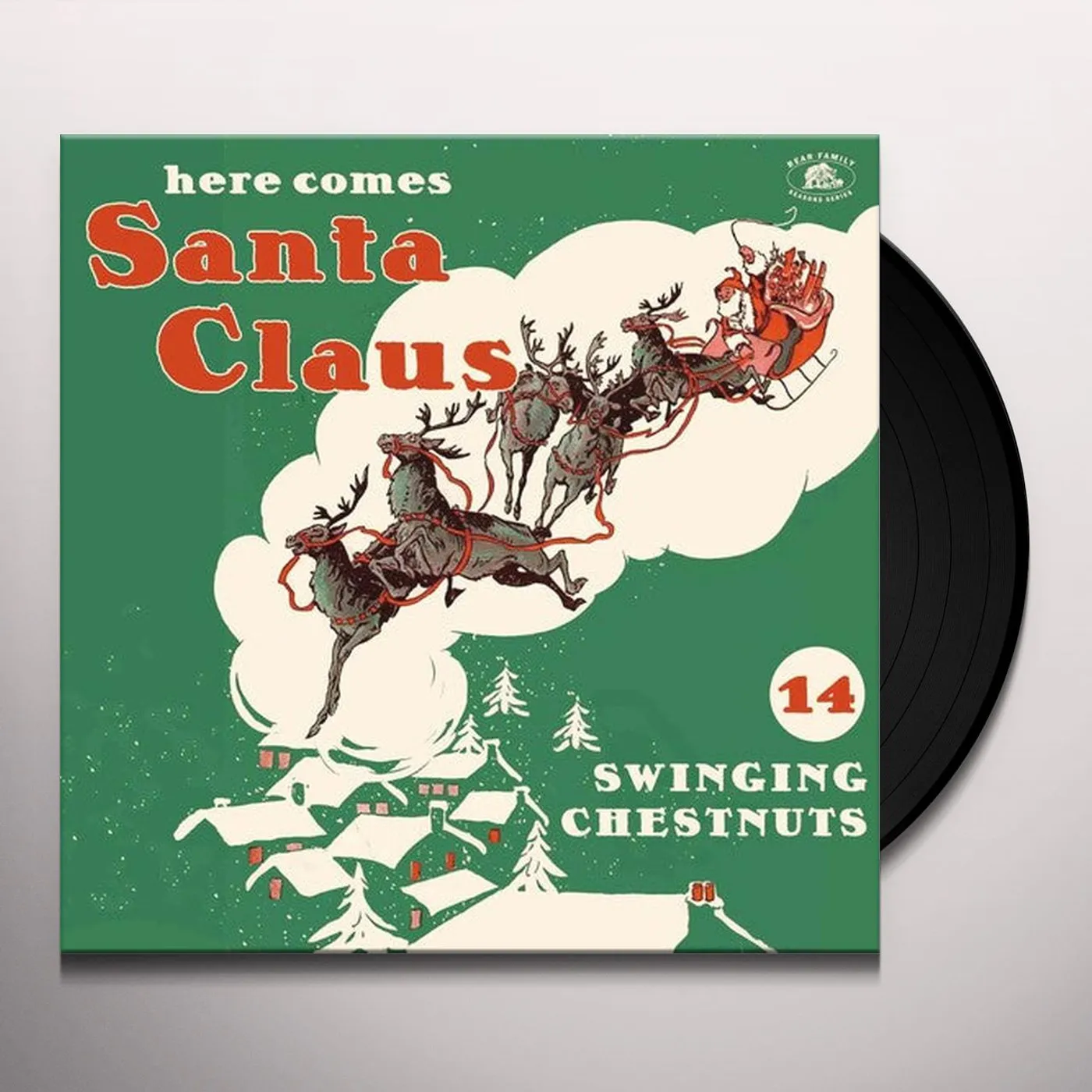 HERE COMES SANTA CLAUS: 14 SWINGING CHESTNUT / VAR Vinyl Record