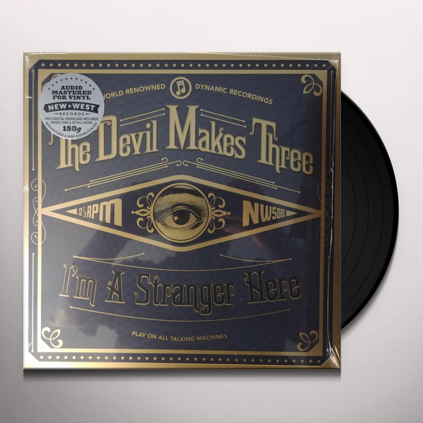 The Devil Makes Three I'M A STRANGER HERE (180G) Vinyl Record