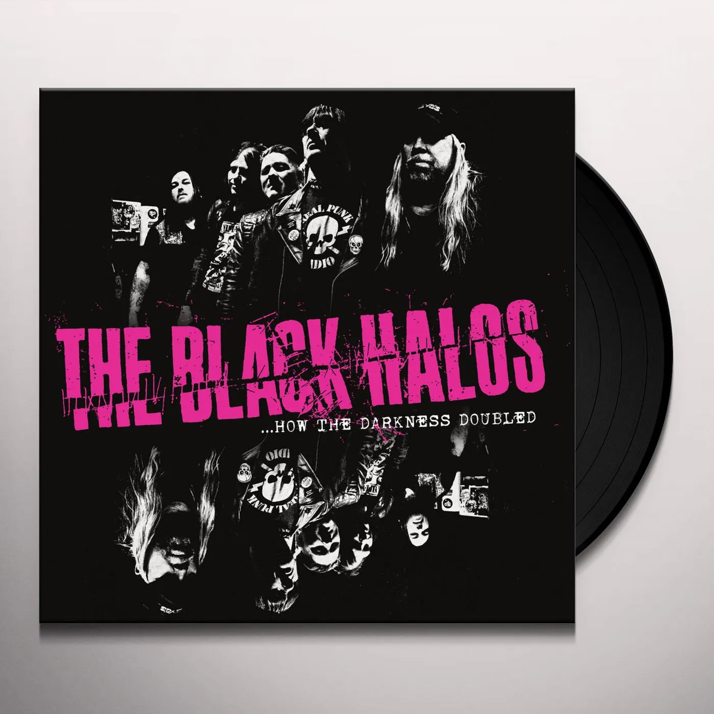 The Black Halos HOW THE DARKNESS DOUBLED Vinyl Record
