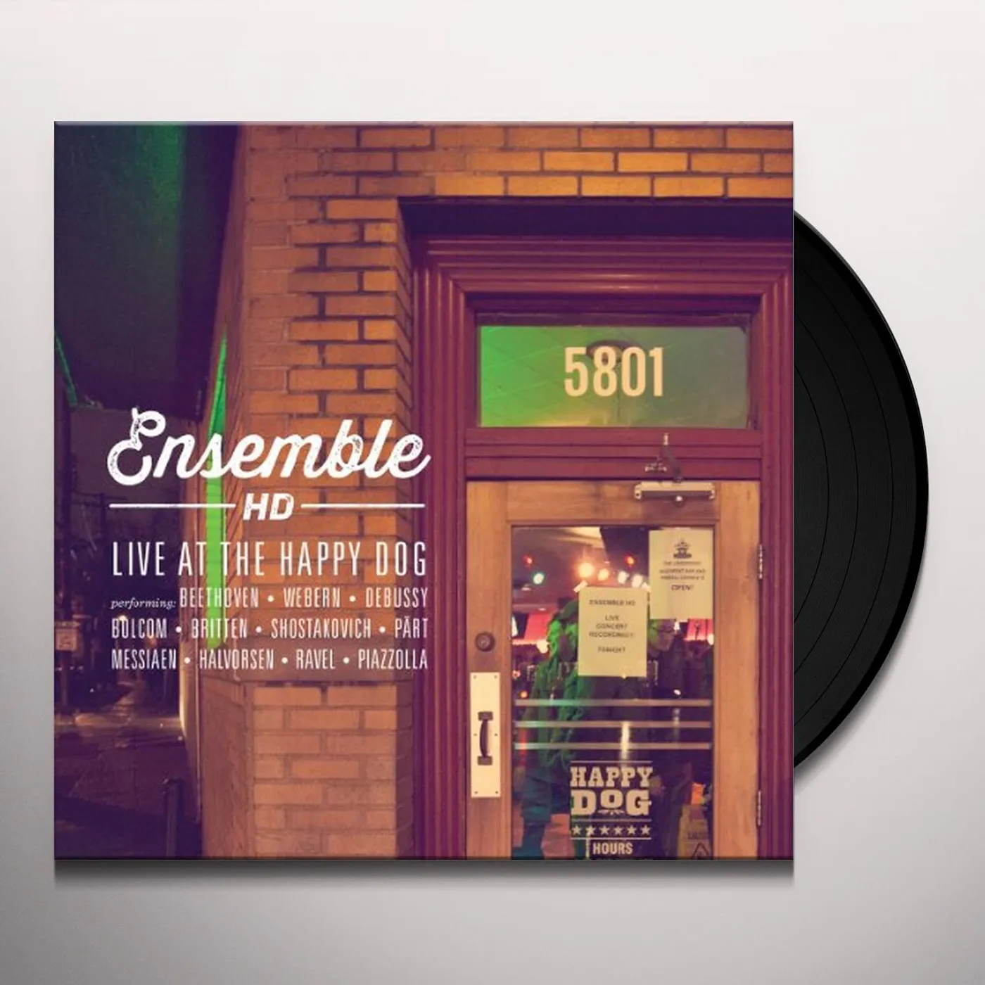 Ensemble HD LIVE AT THE HAPPY DOG Vinyl Record