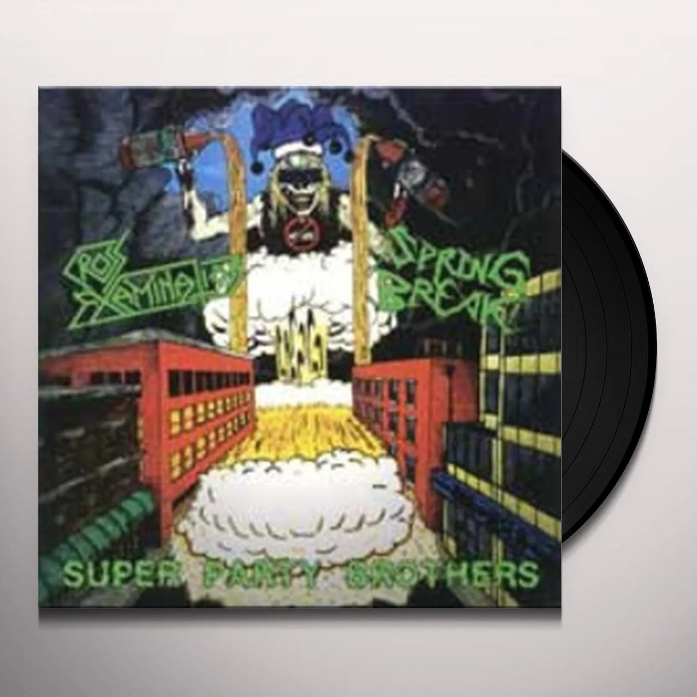 Cross Examination Super Party Brothers Split Vinyl Record