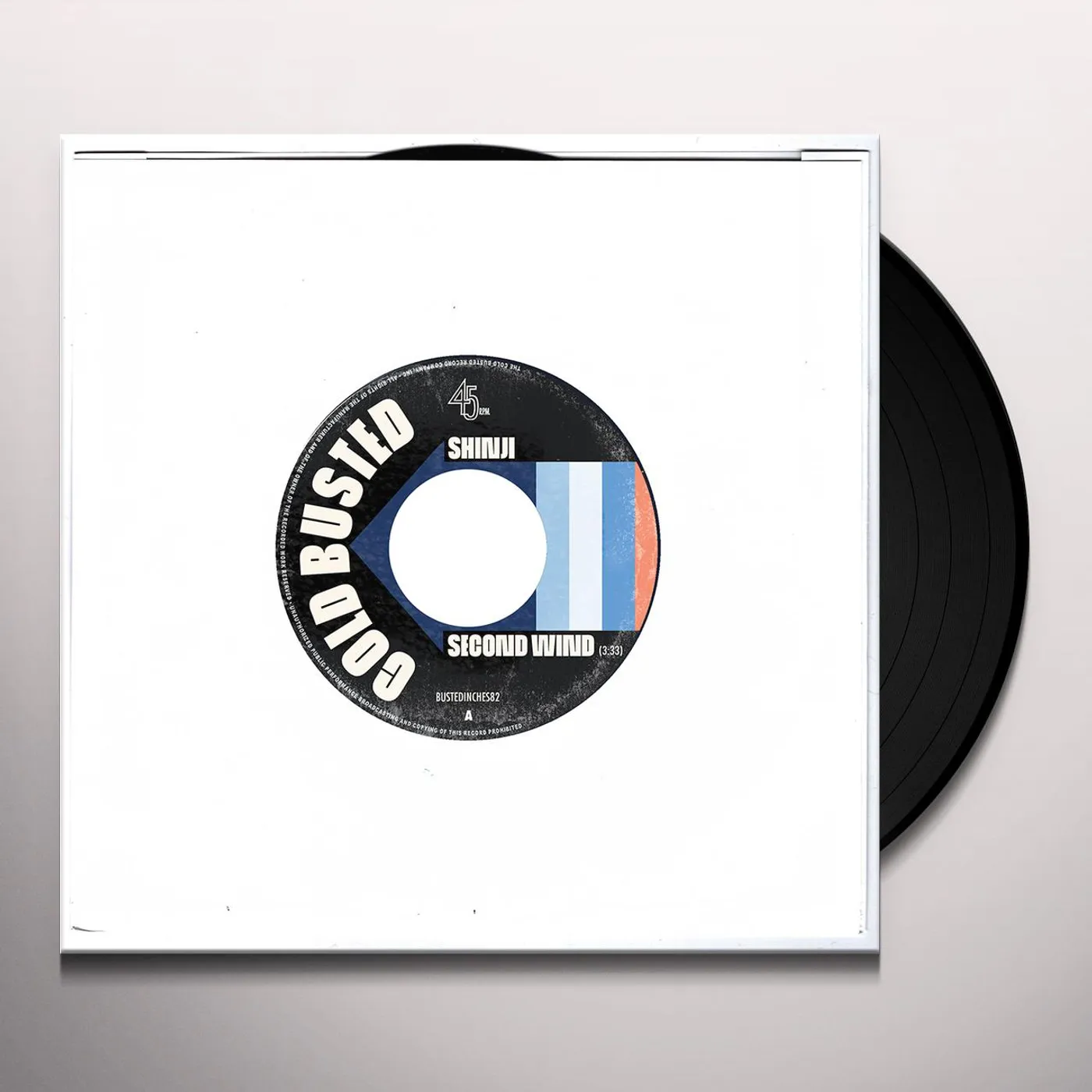 Shinji SECOND WIND / GRAND MASH Vinyl Record