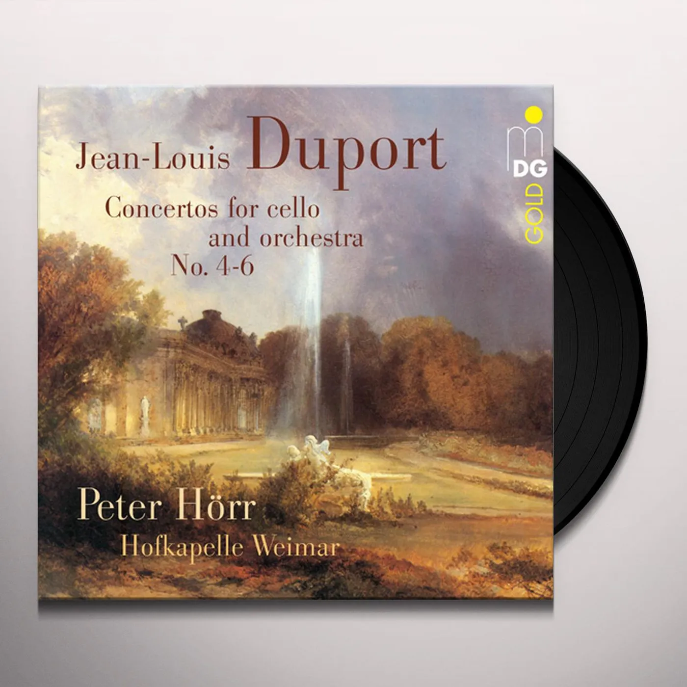 Jean-Louis Duport CONCERTOS FOR CELLO & ORCHESTRA NO. 4-6 Vinyl Record