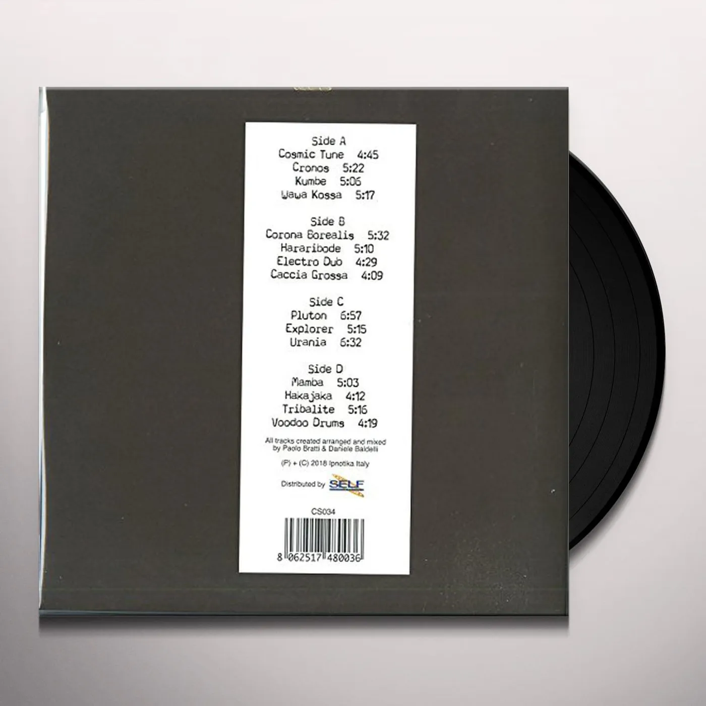 Daniele Baldelli COSMIC SOUND Vinyl Record