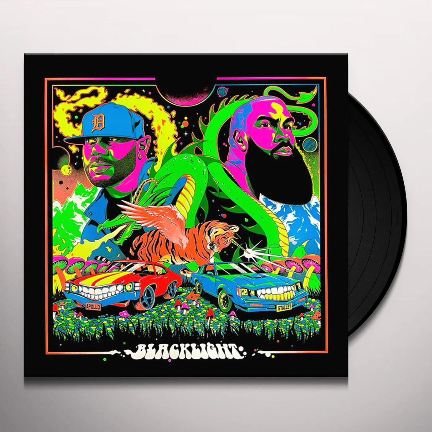 Apollo Brown Blacklight Vinyl Record