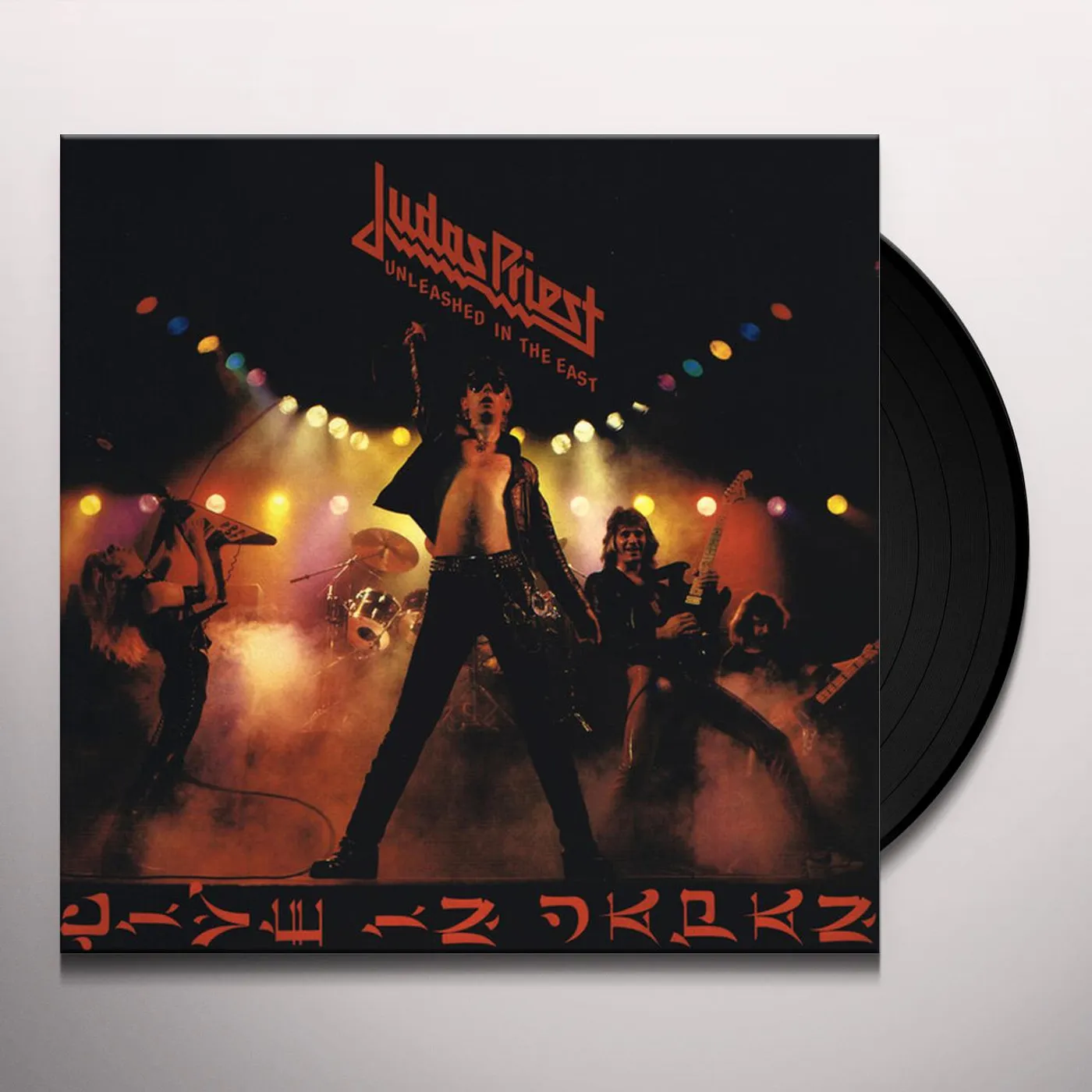 Judas Priest UNLEASHED IN THE EAST: LIVE IN JAPAN (180G/DL CARD) Vinyl Record
