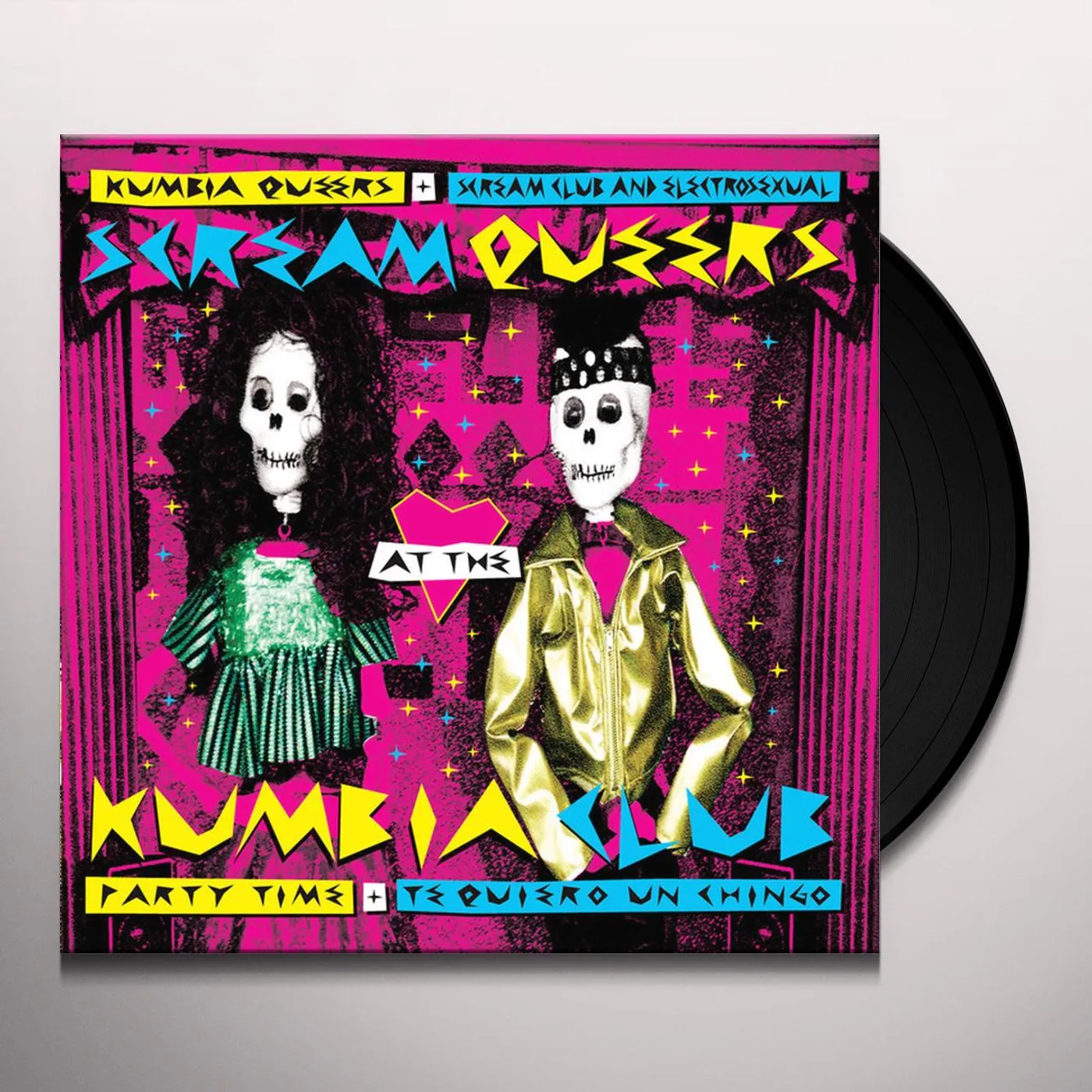 Kumbia Queers & Scream Club Party Time / Te quiero un chingo Vinyl Record