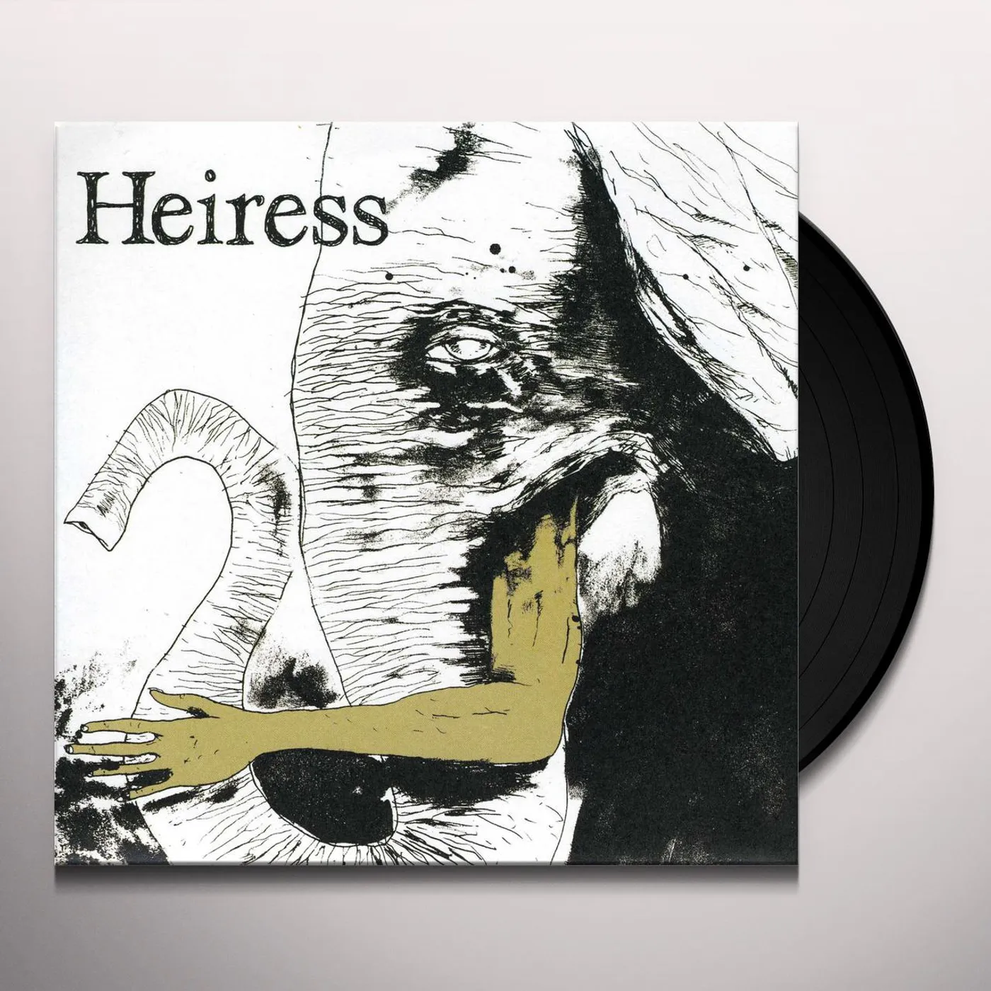 Heiress Naysayer b/w Just Throats Vinyl Record