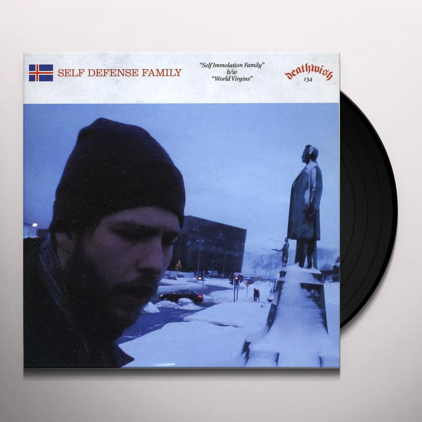 Self Defense Family SELF IMMOLATION FAMILY B/W WORLD VIRGINS Vinyl Record
