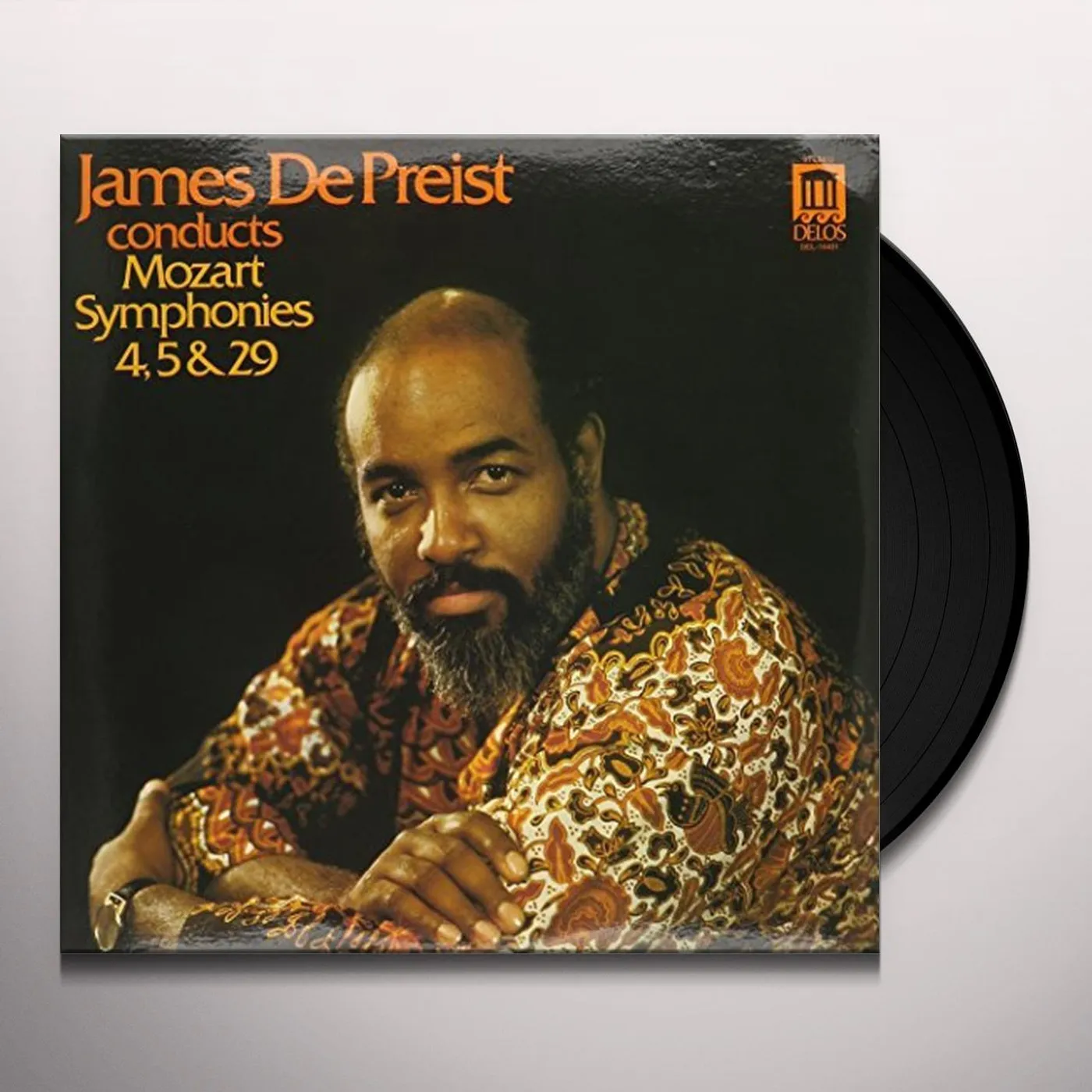James de Preist MOZART SYMPHONIES 4 5 & 29 Vinyl Record