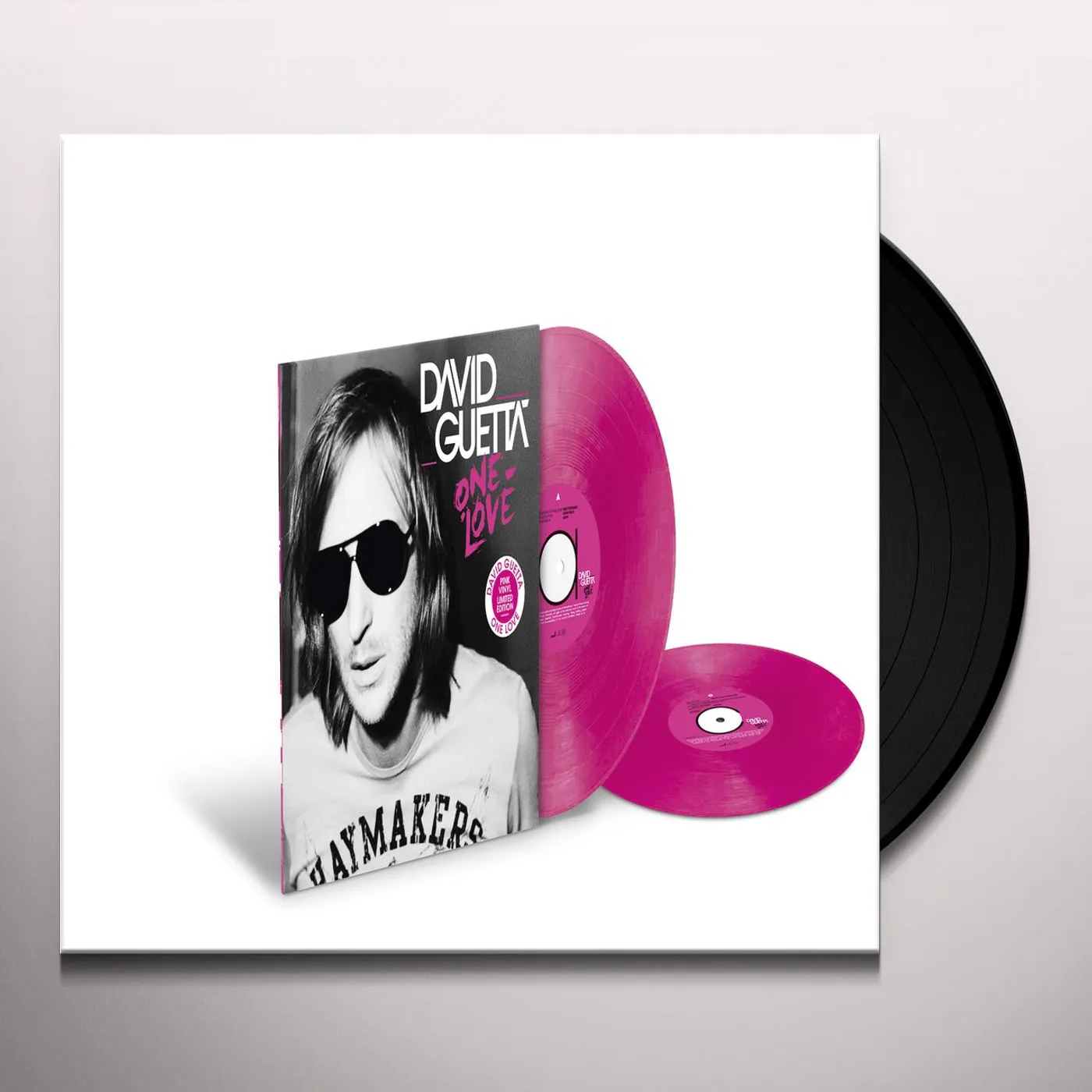 David Guetta One Love (Pink) Vinyl Record