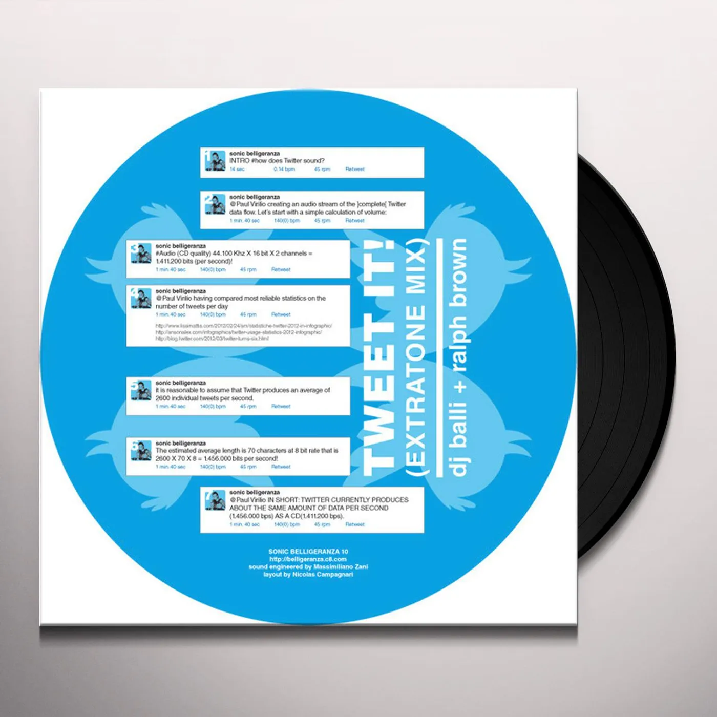 DJ Balli TWEET IT Vinyl Record