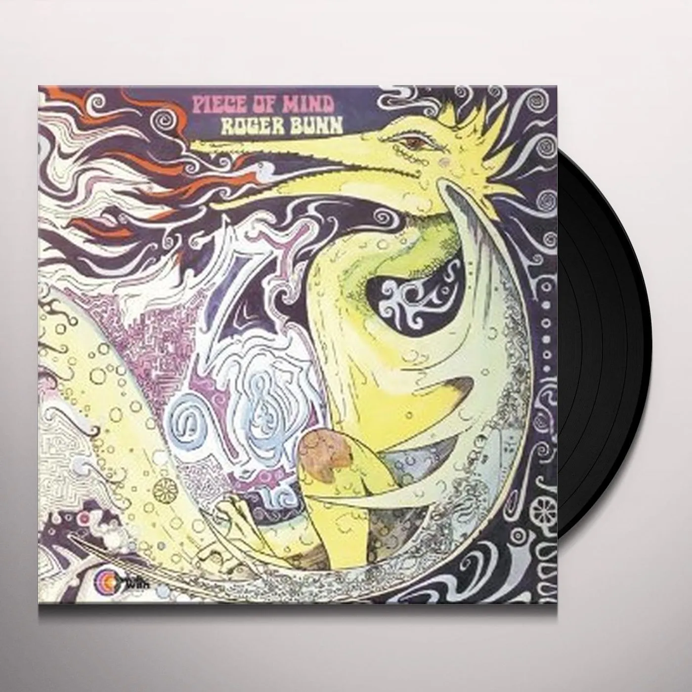 Roger Bunn PIECE OF MIND Vinyl Record - Holland Release