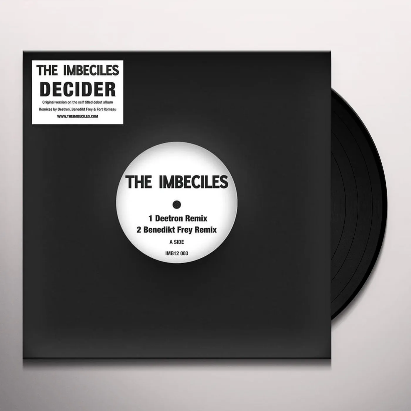 The Imbeciles Decider Remixes Vinyl Record