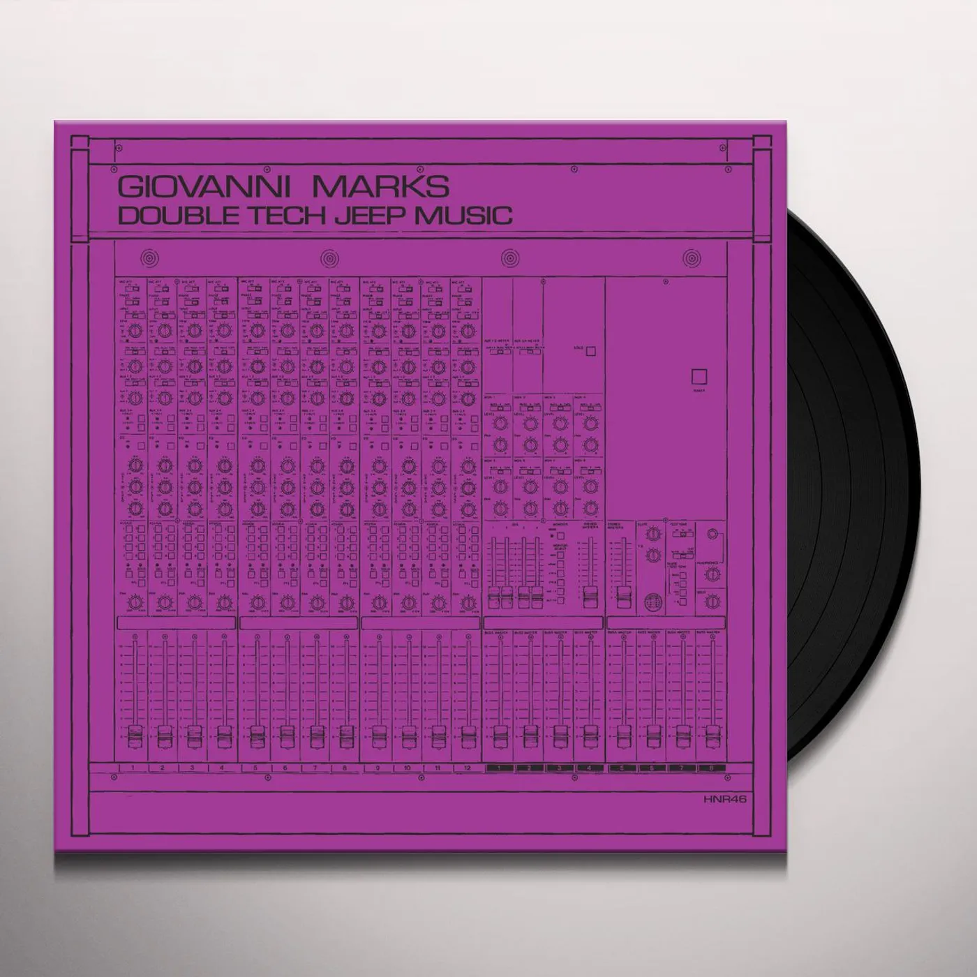 Giovanni Marks Double Tech Jeep Music Vinyl Record