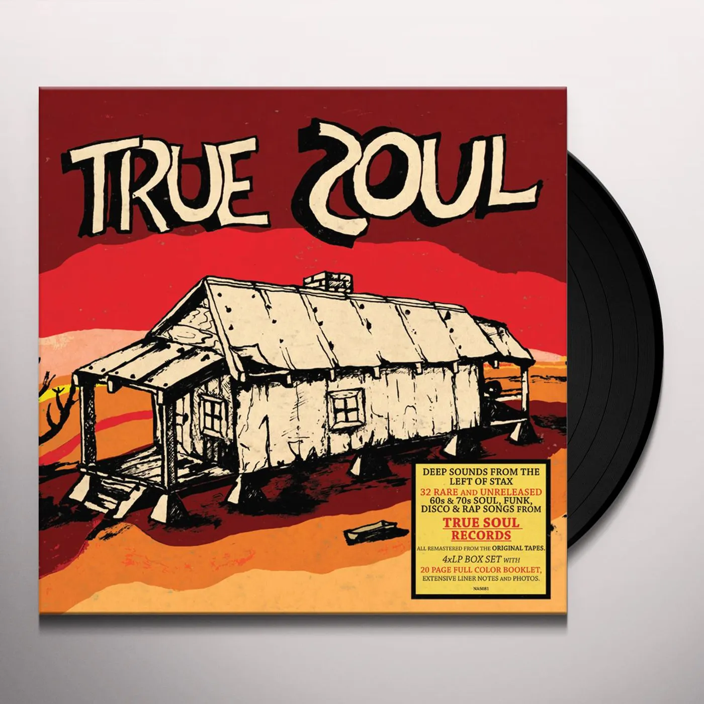 TRUE SOUL: DEEP SOUNDS FROM LEFT OF STAX / VARIOUS Vinyl Record