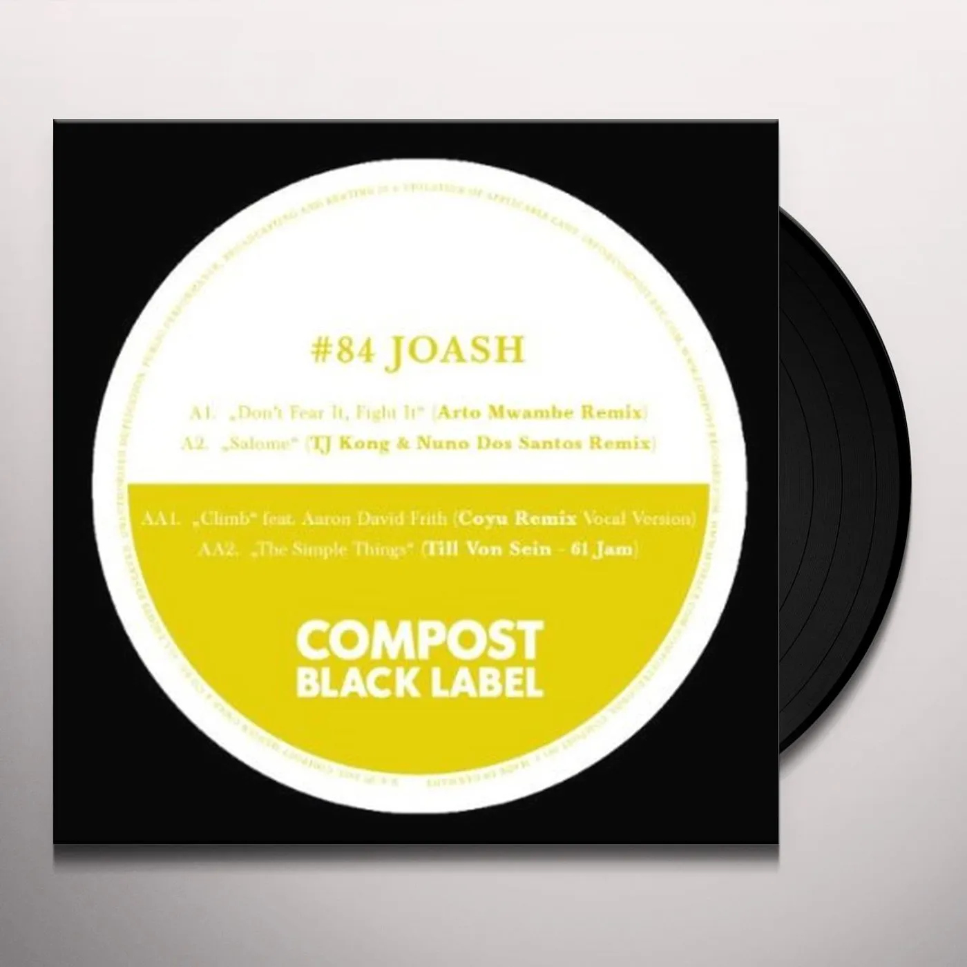 Joash COMPOST BLACK LABEL 84 Vinyl Record