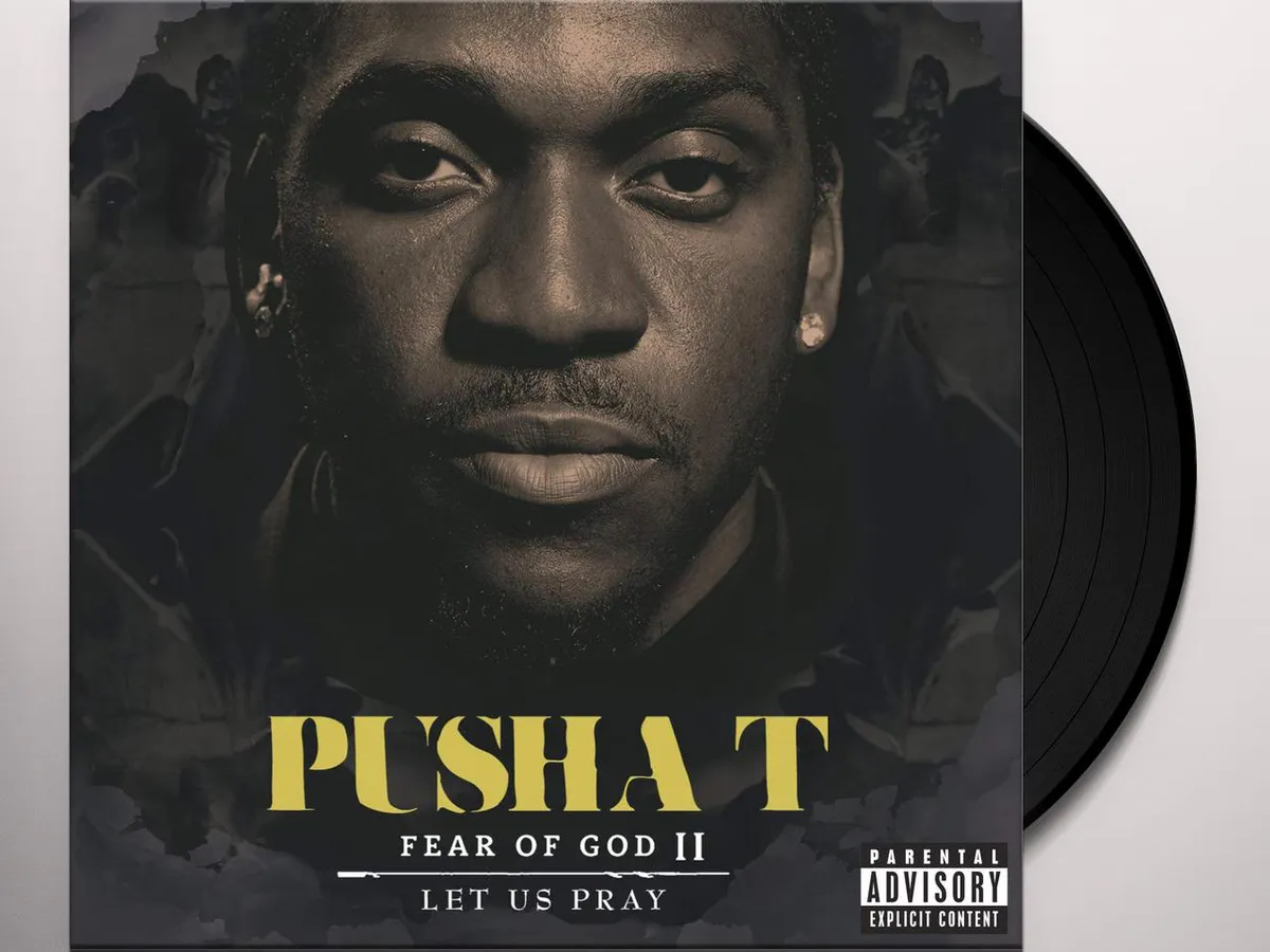 Pusha T Fear Of God II: Let Us Pray Vinyl Record