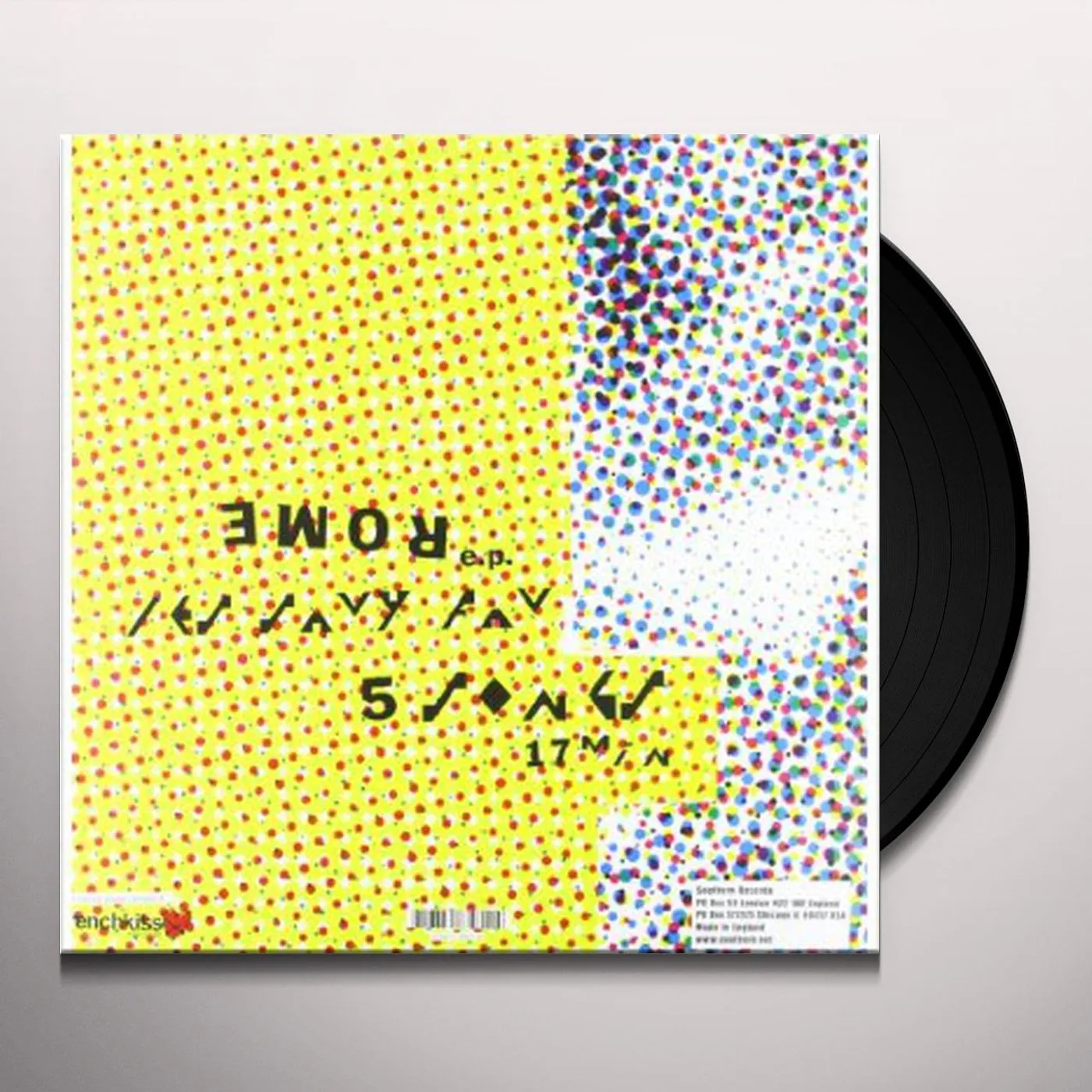Les Savy Fav EMOR: ROME UPSIDE DOWN Vinyl Record