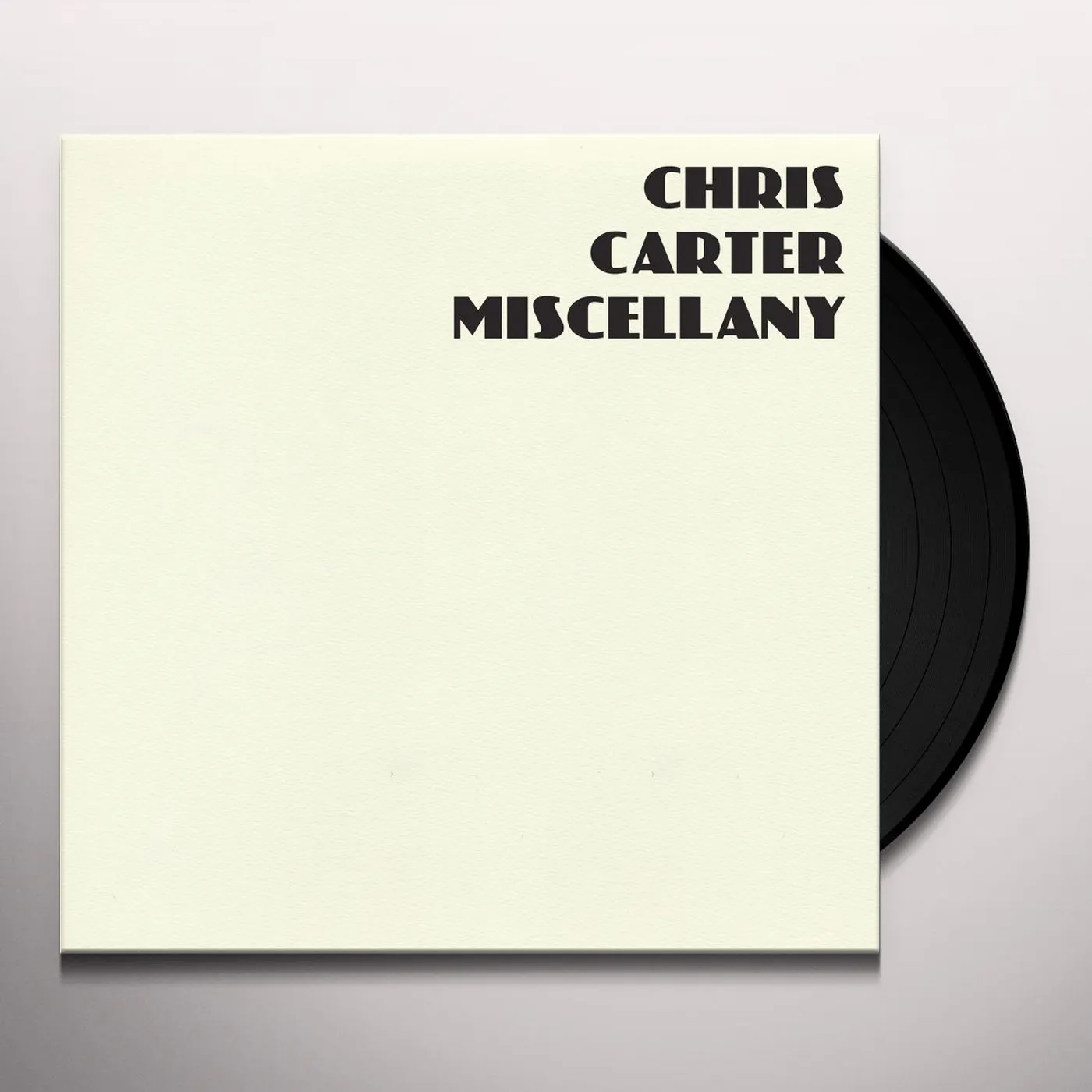 Chris Carter Miscellany Vinyl Record