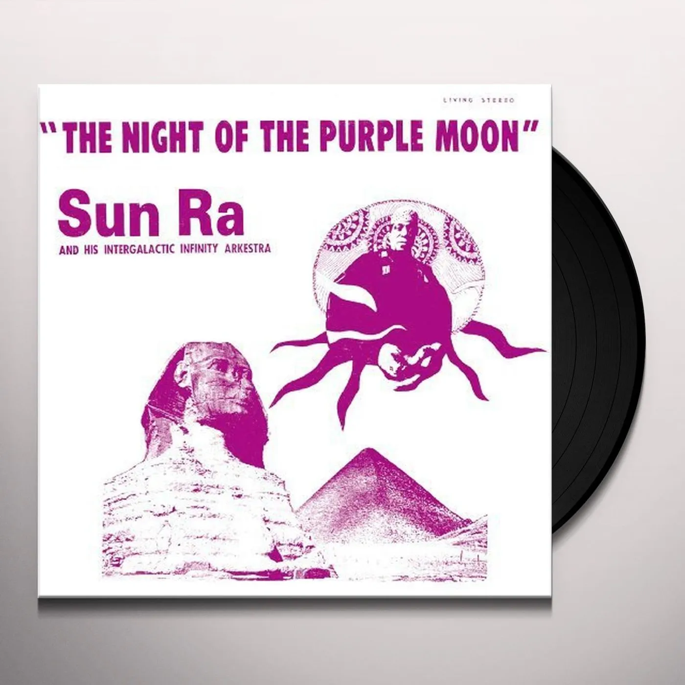 Sun Ra NIGHT OF THE PURPLE MOON Vinyl Record